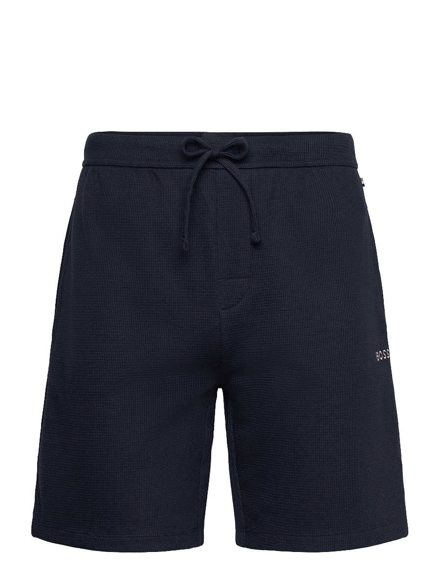 BOSS - Waffle Shorts - lühikesed dressipüksid - dark blue - 0