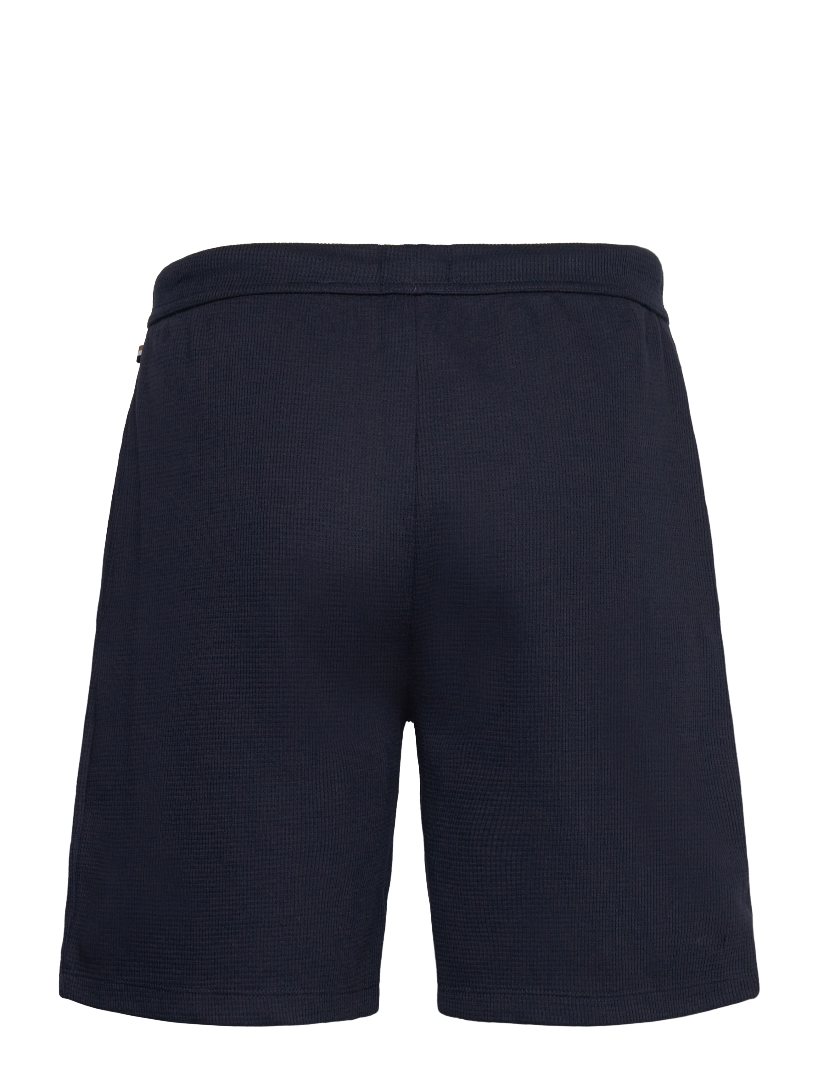 BOSS - Waffle Shorts - lühikesed dressipüksid - dark blue - 1