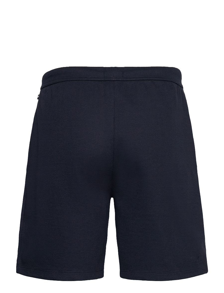 BOSS - Waffle Shorts - lühikesed dressipüksid - dark blue - 1