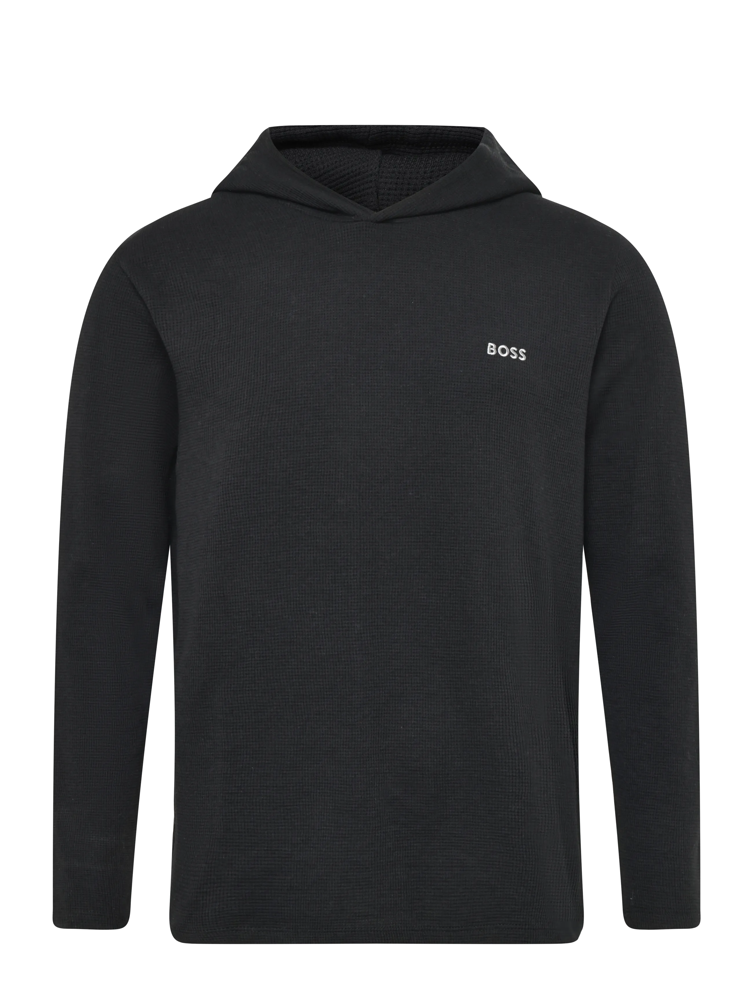 BOSS Waffle LS-Shirt H. - Nach Anlass kaufen - BLACK / black
