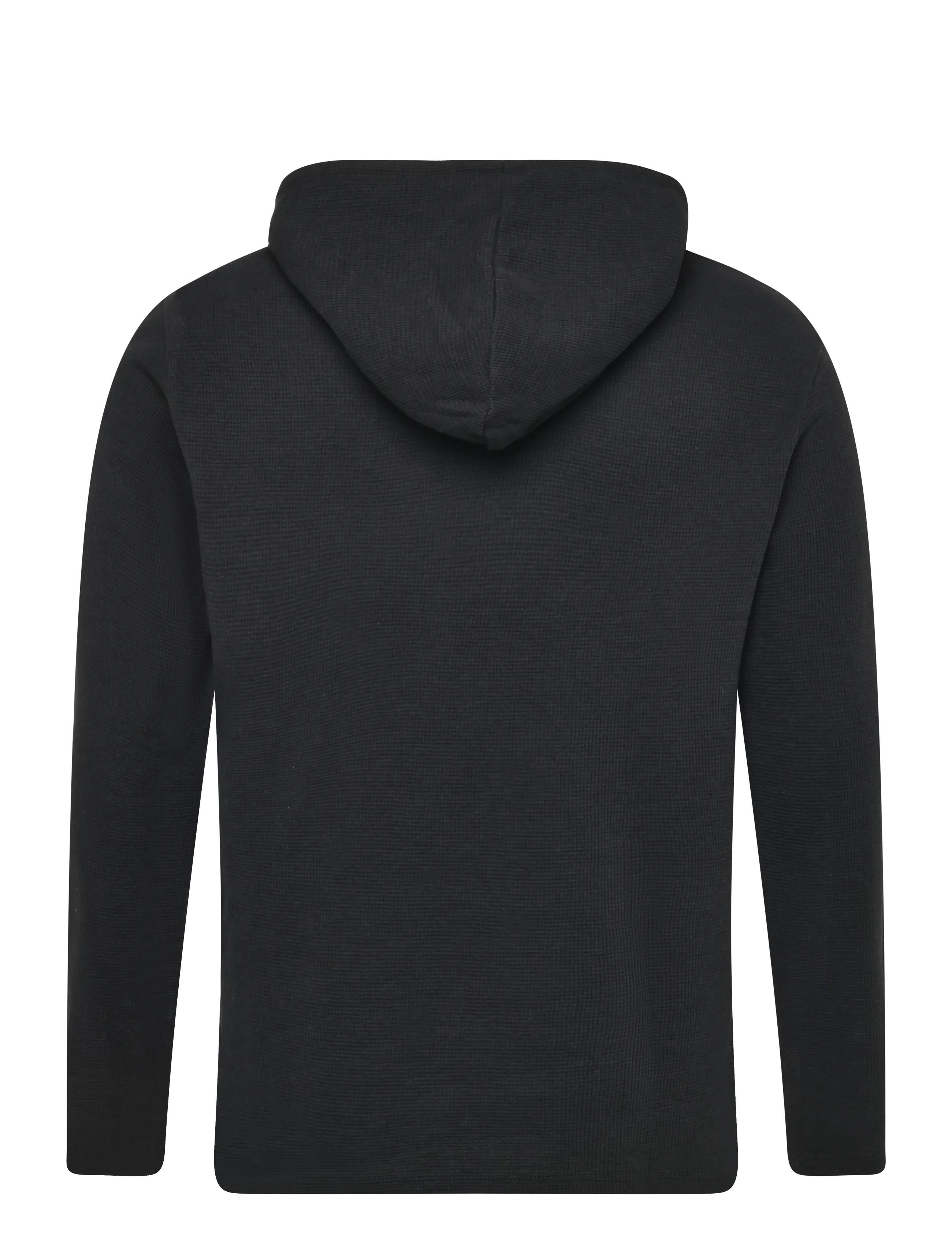 BOSS - Waffle LS-Shirt H. - pyjamaoberteile - black - 1
