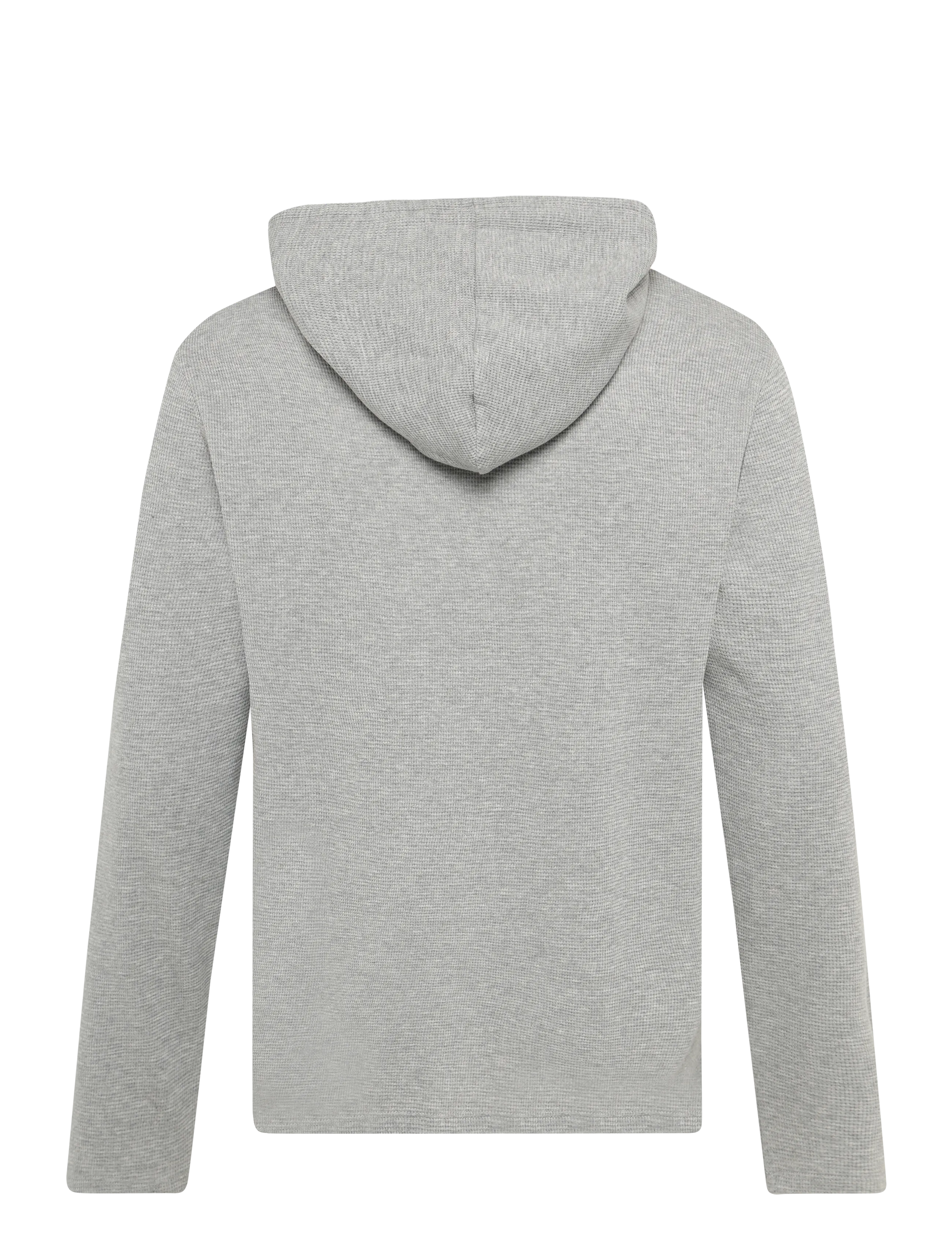 BOSS - Waffle LS-Shirt H. - medium grey - 1
