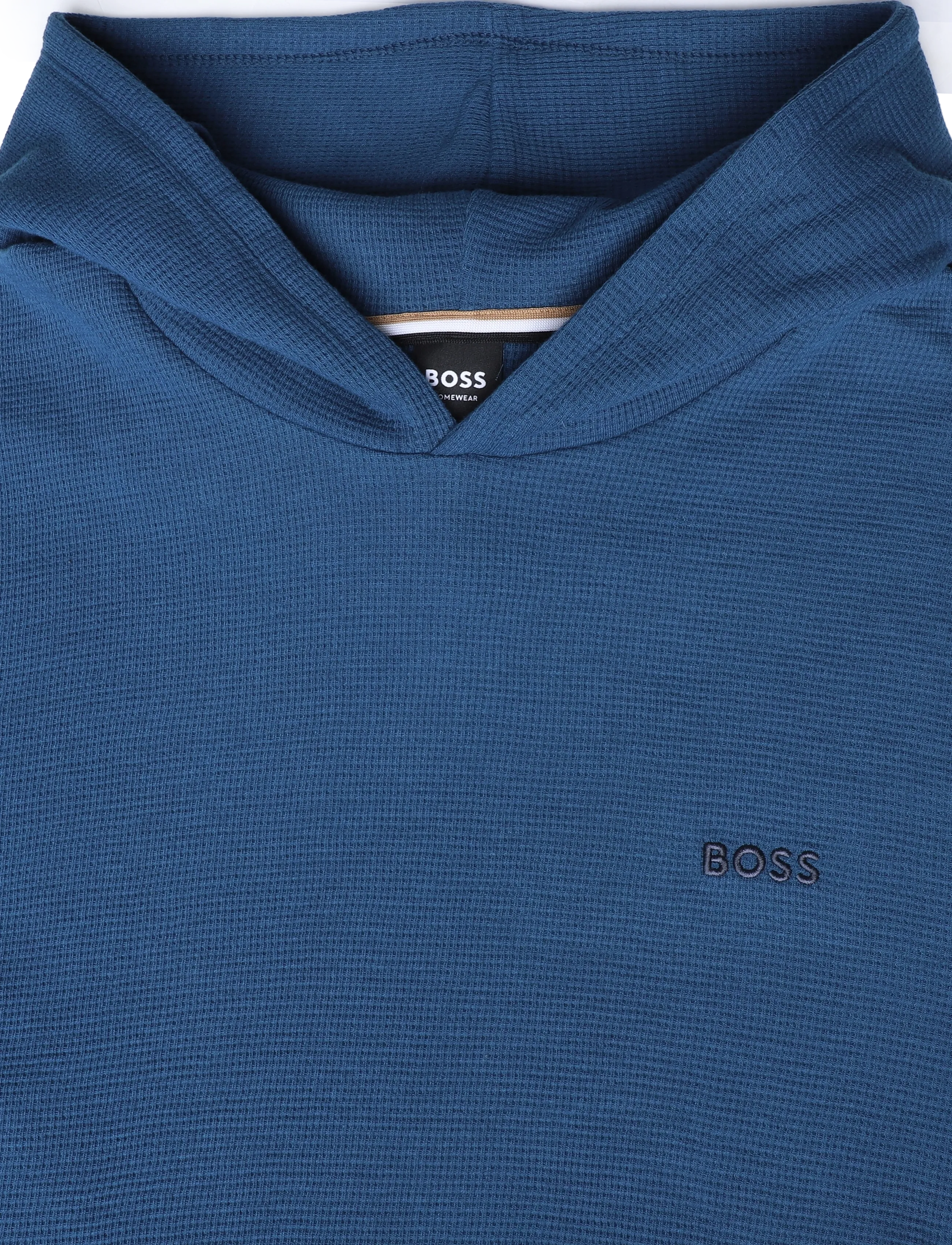BOSS - Waffle LS-Shirt H. - nattrøjer - turquoise/aqua - 2