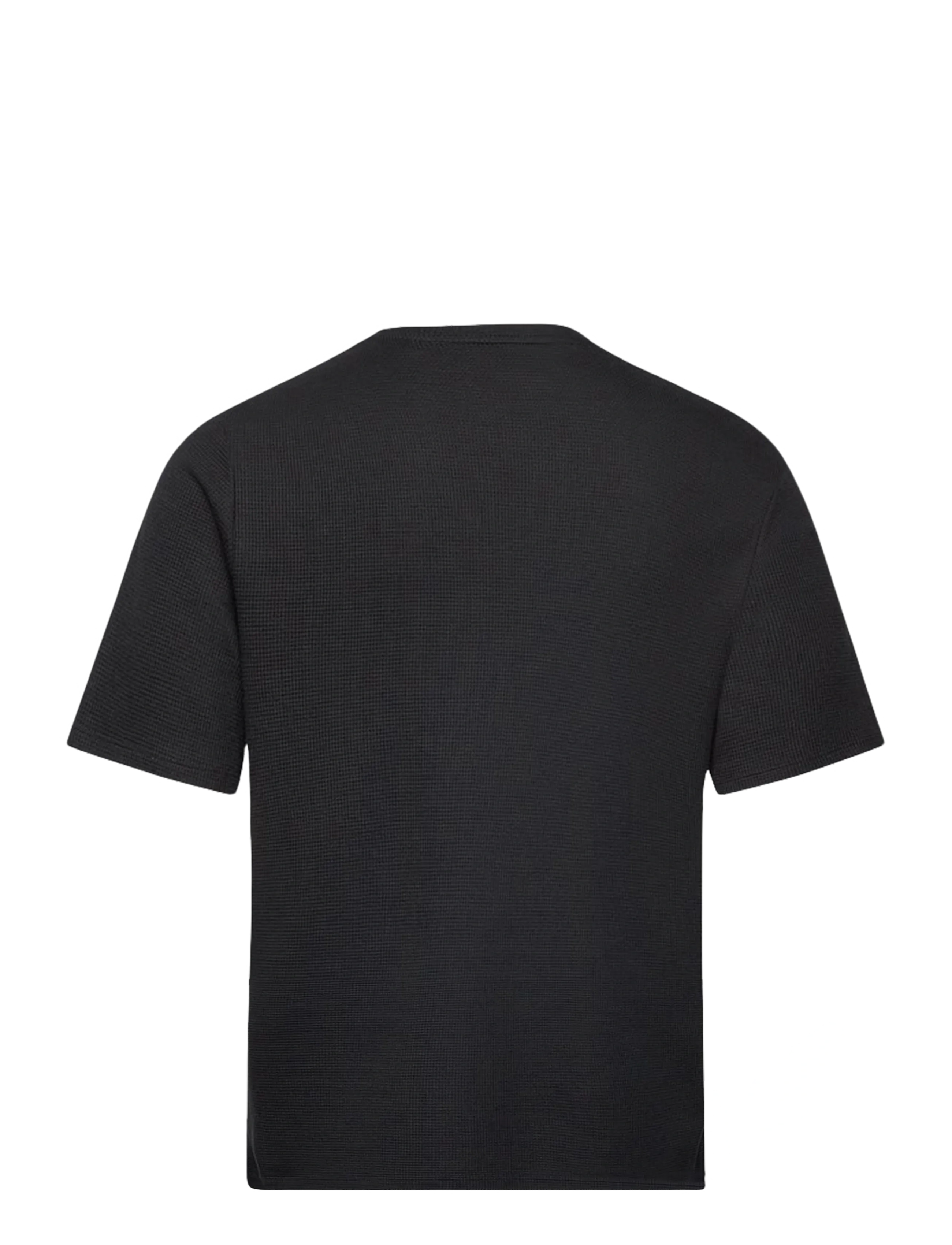 BOSS - Waffle T-Shirt - pidžaama topid - black - 1