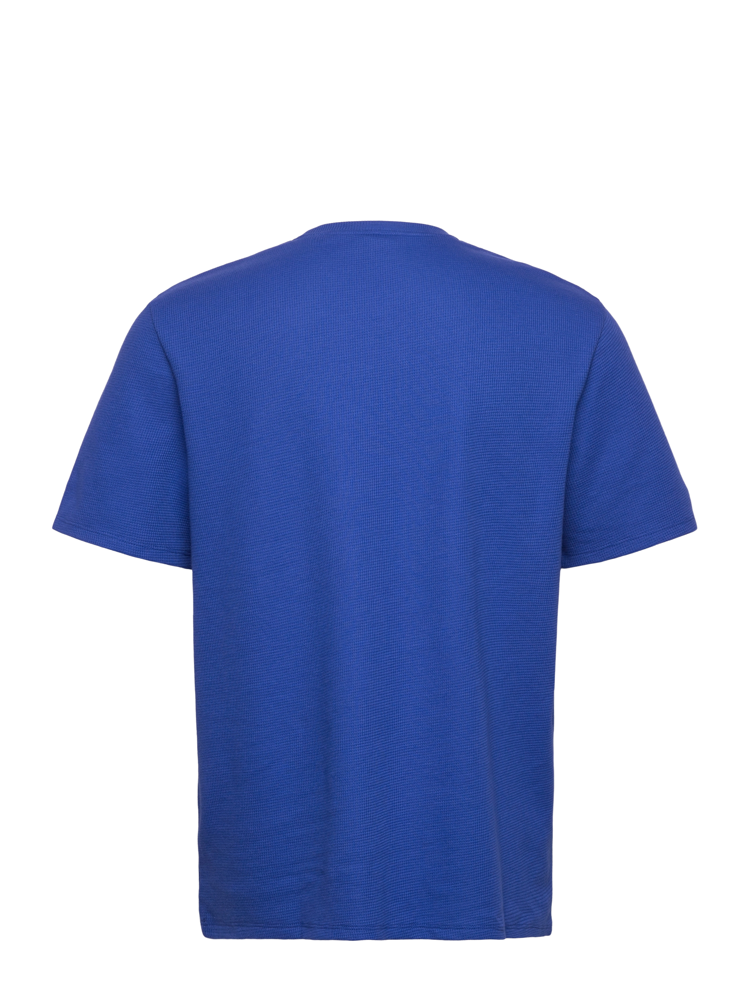 BOSS - Waffle T-Shirt - pyjamasöverdelar - bright blue - 1