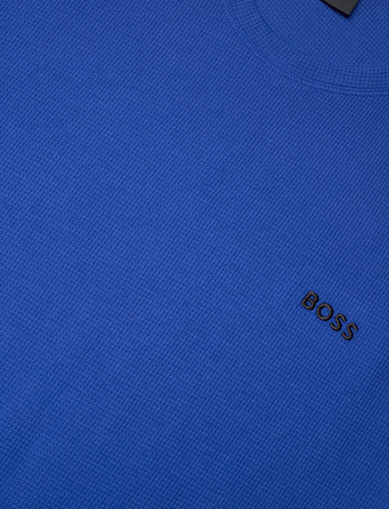 BOSS - Waffle T-Shirt - nattrøjer - bright blue - 2