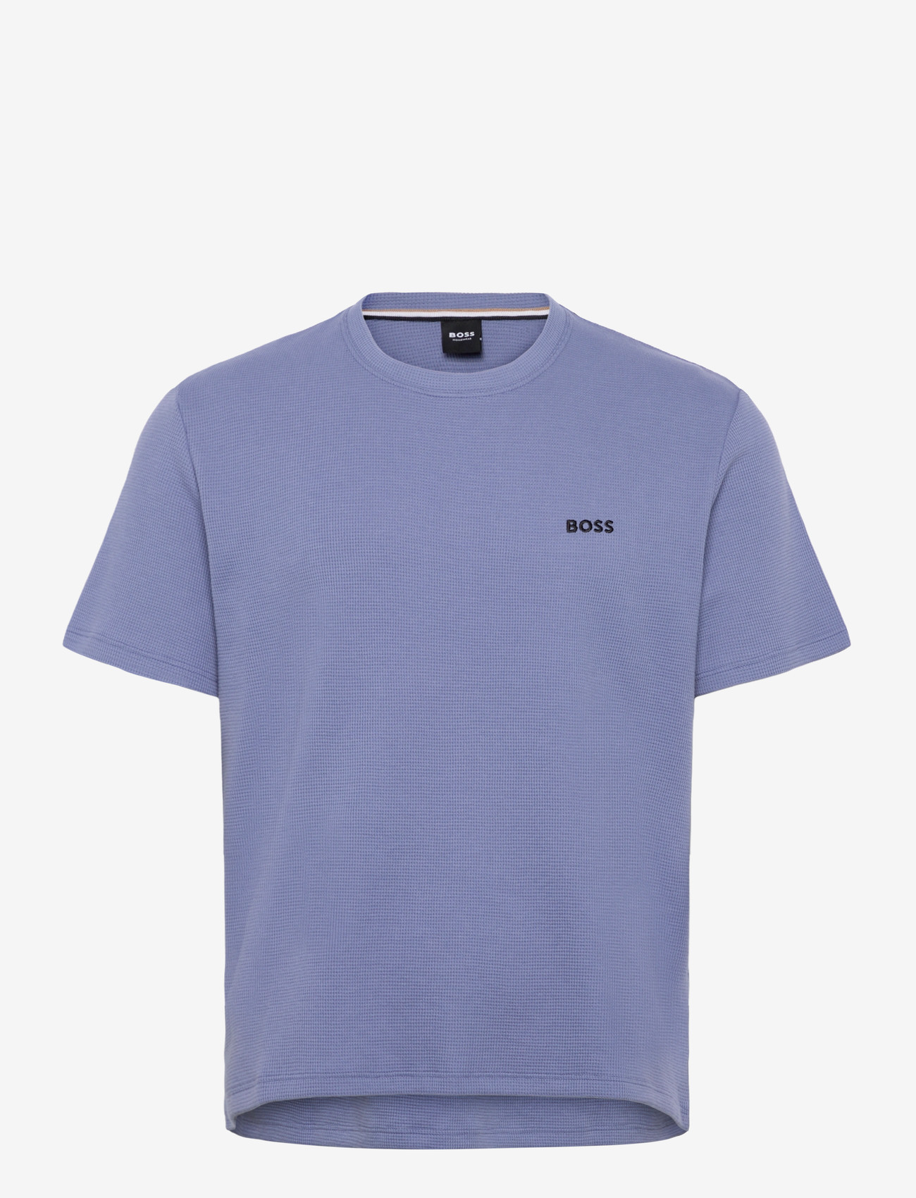 BOSS - Waffle T-Shirt - pyjamasöverdelar - light/pastel blue - 0