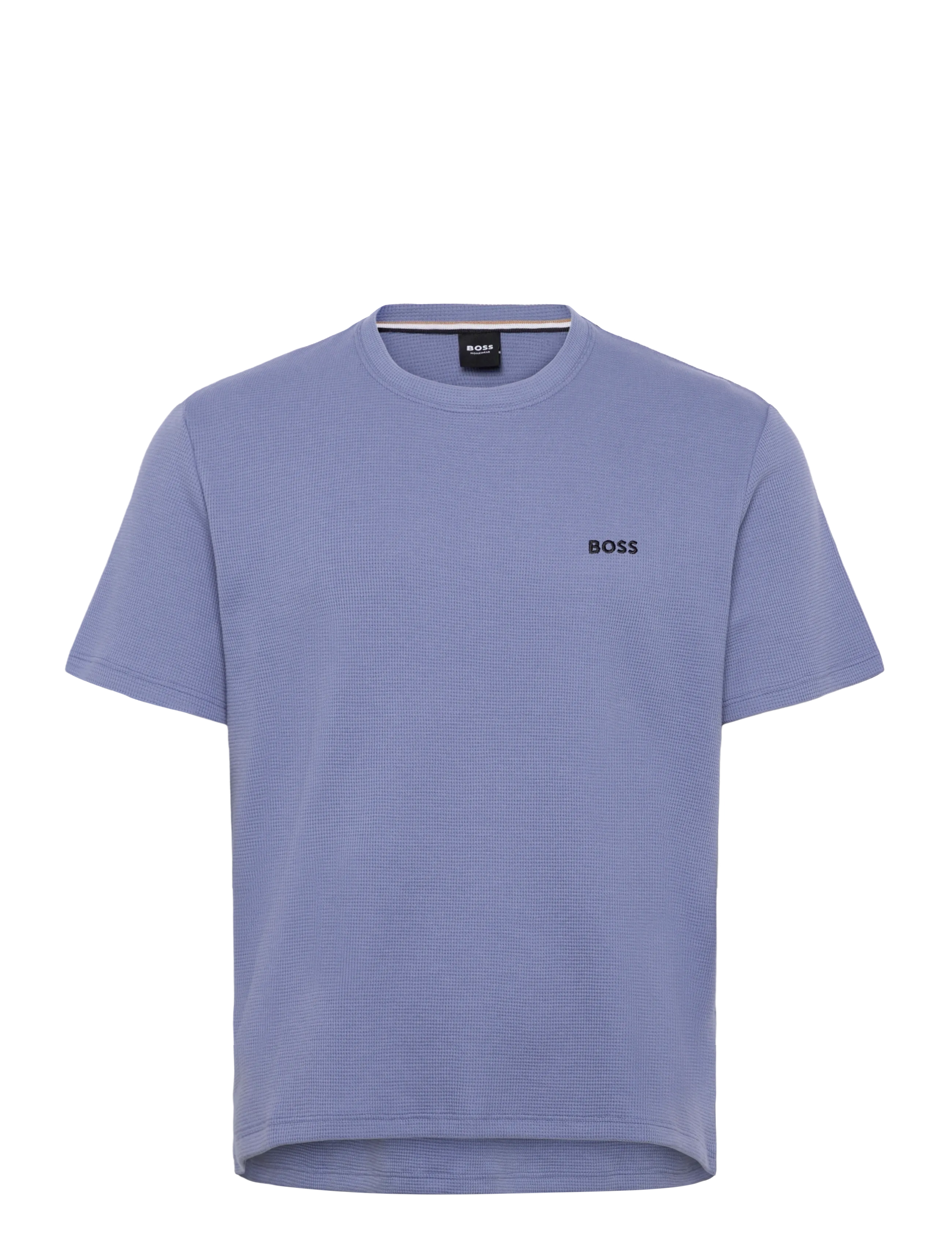 BOSS Waffle T-Shirt - T-särgid - LIGHT/PASTEL BLUE / blue