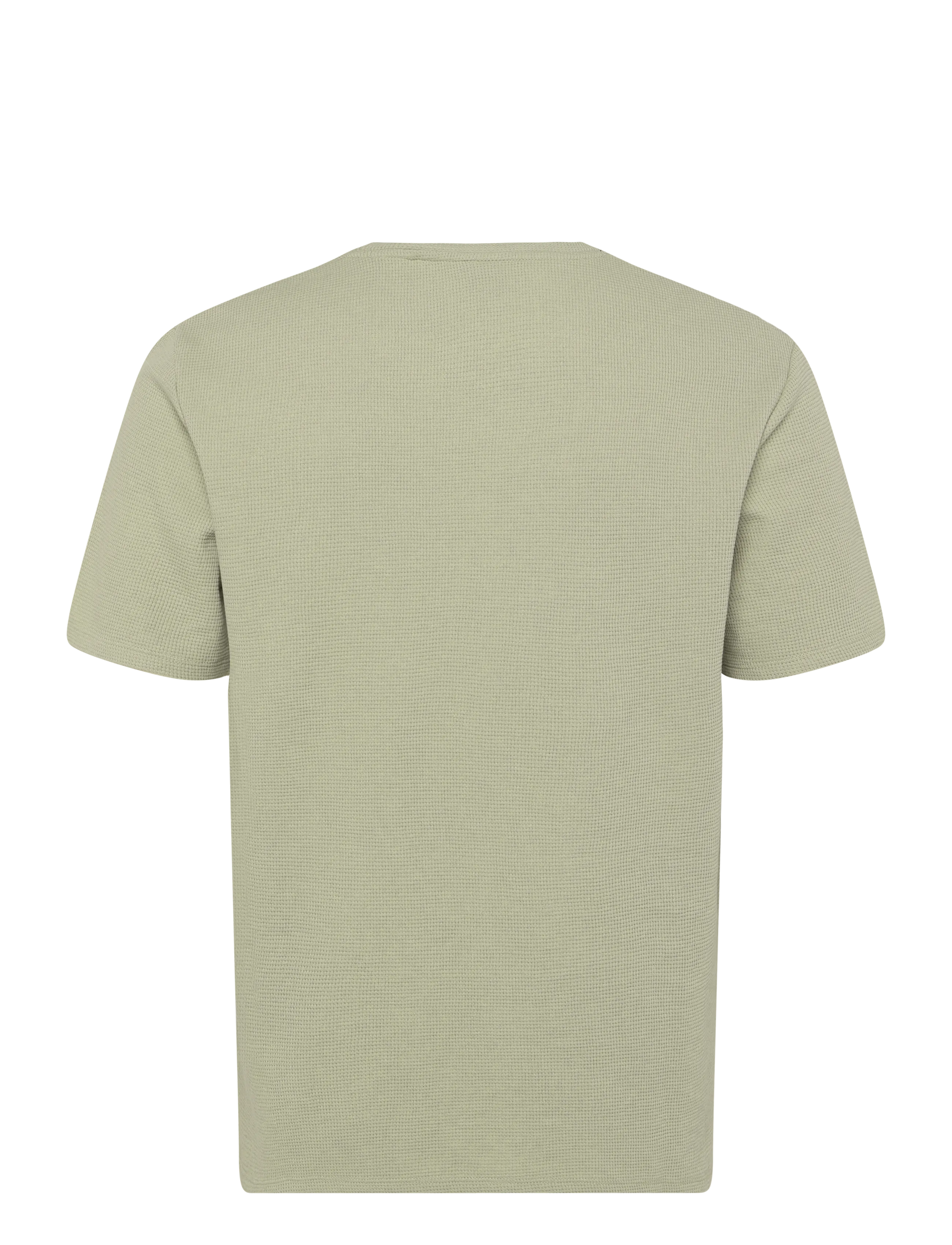 BOSS - Waffle T-Shirt - kurzärmelige t-shirts - light/pastel green - 1