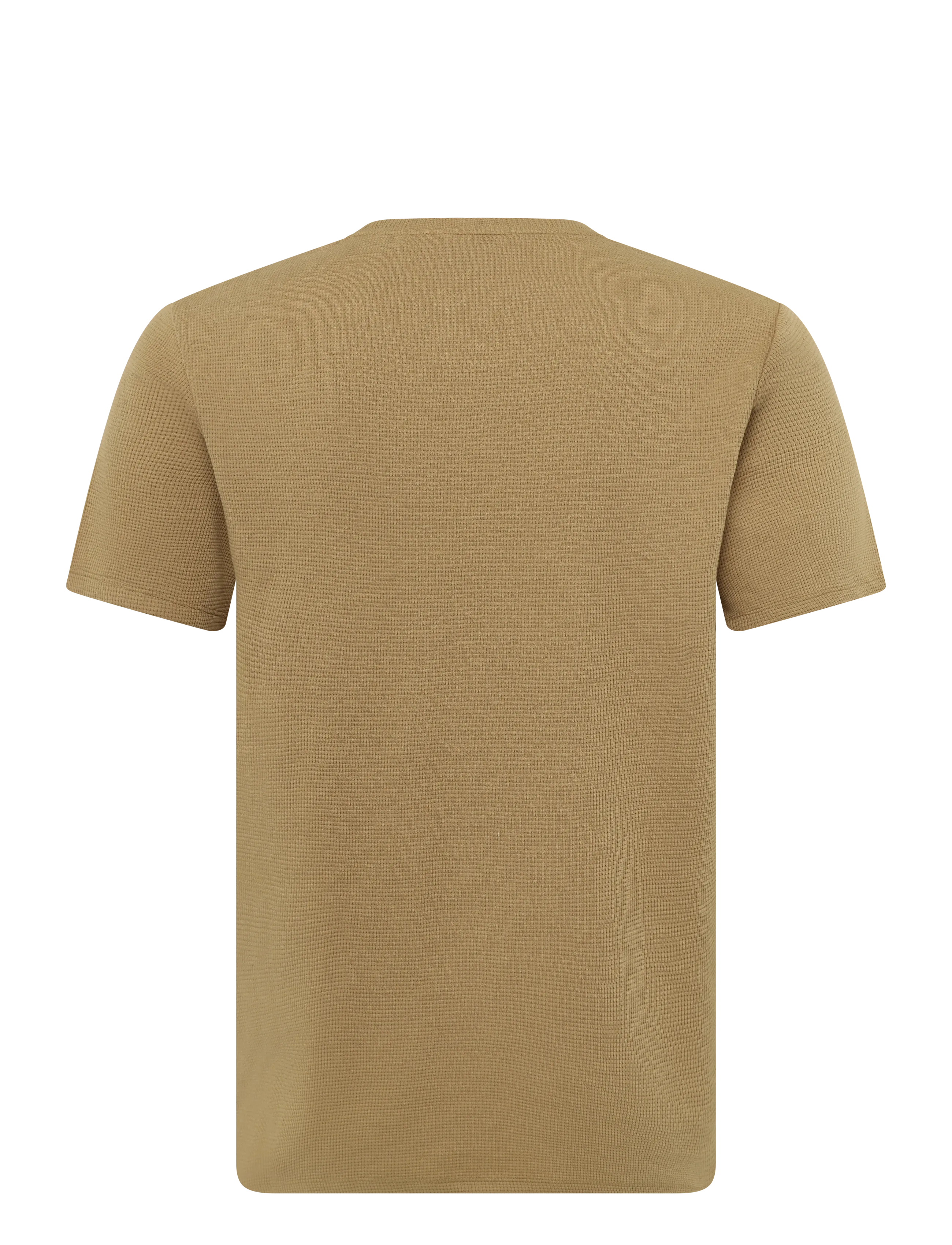 BOSS - Waffle T-Shirt - pyjamaoberteil - medium beige - 1
