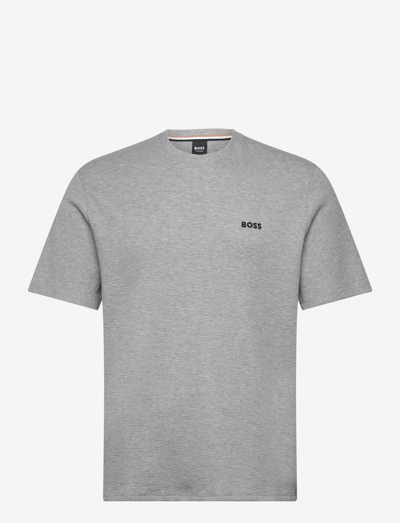 BOSS - Waffle T-Shirt - pyjamaoberteil - medium grey - 0