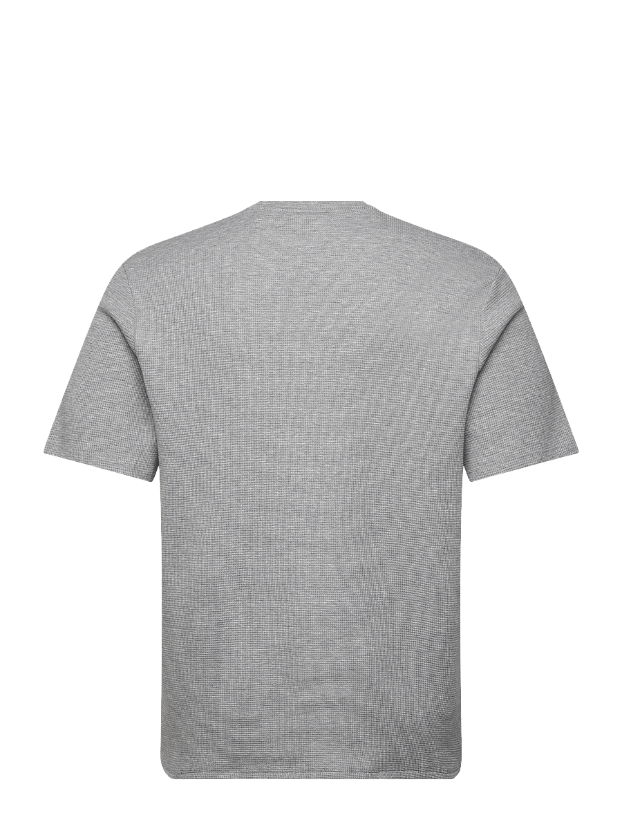 BOSS - Waffle T-Shirt - kurzärmelige t-shirts - medium grey - 2