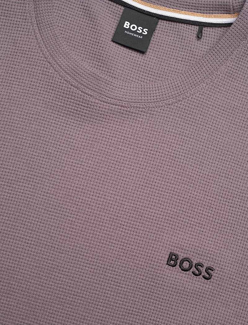 BOSS - Waffle T-Shirt - hauts de pyjama - medium purple - 2