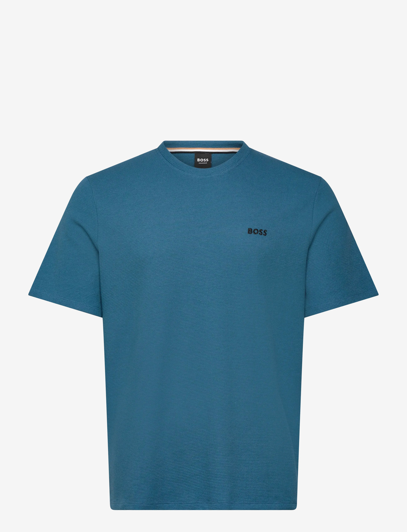 BOSS - Waffle T-Shirt - nattrøjer - open blue - 0