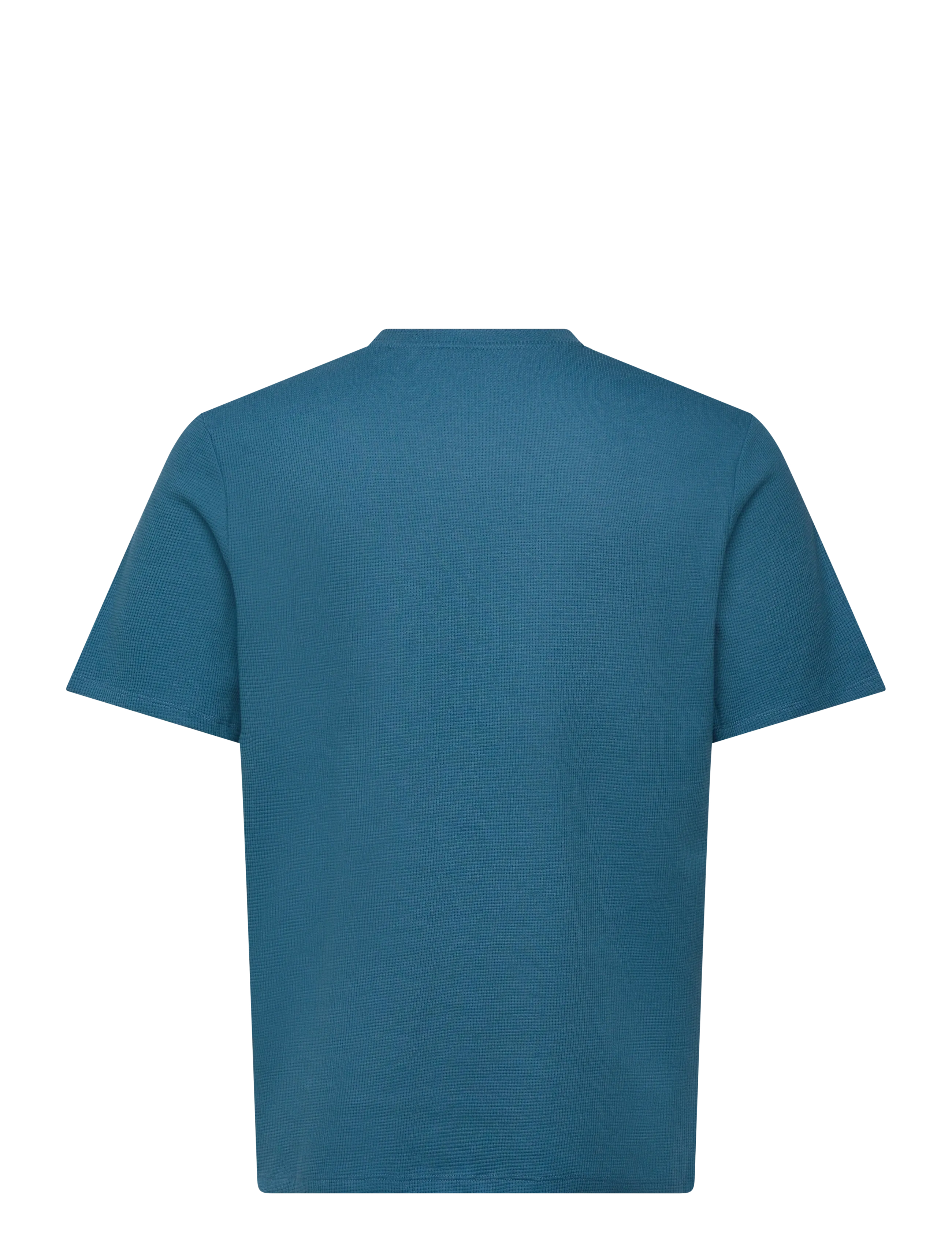 BOSS - Waffle T-Shirt - pyjamasöverdelar - open blue - 1
