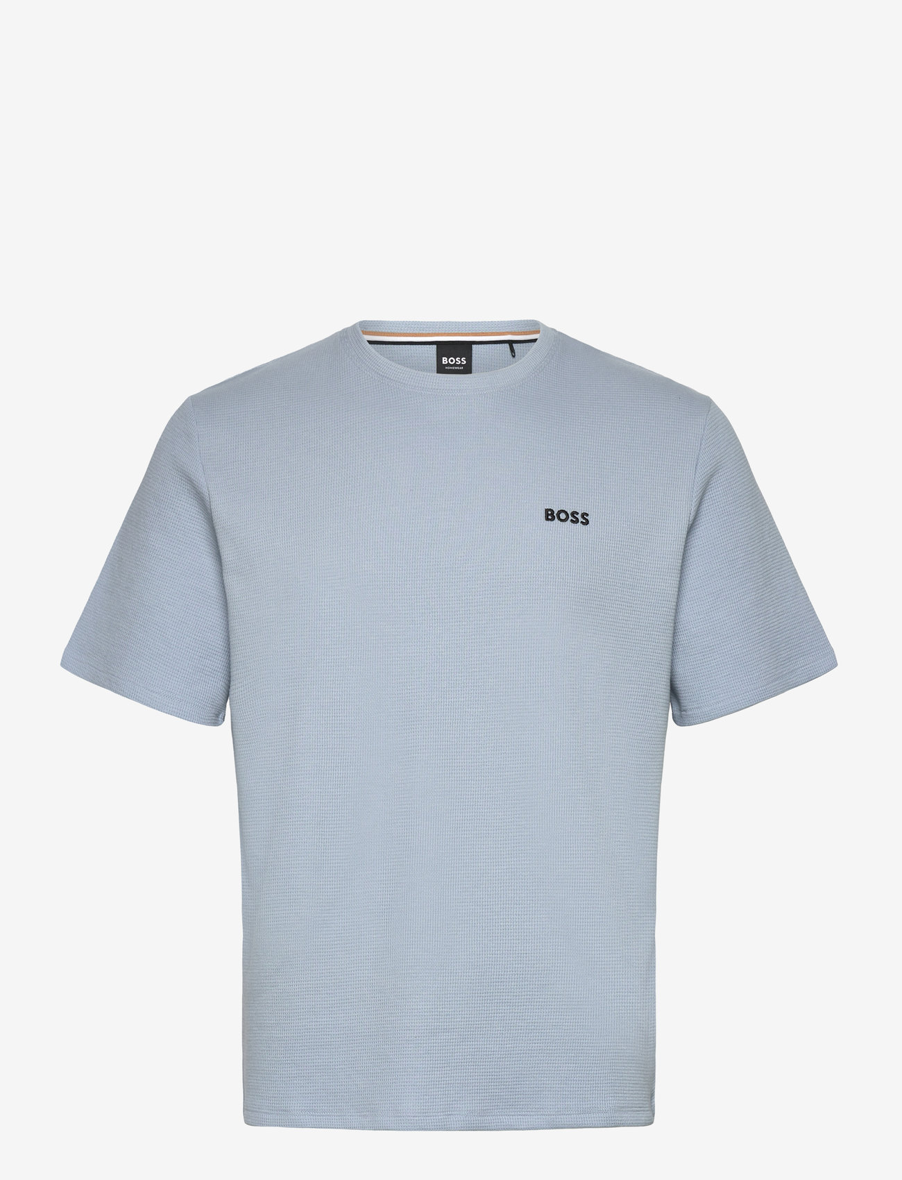 BOSS - Waffle T-Shirt - pyjamaoberteil - open blue - 0