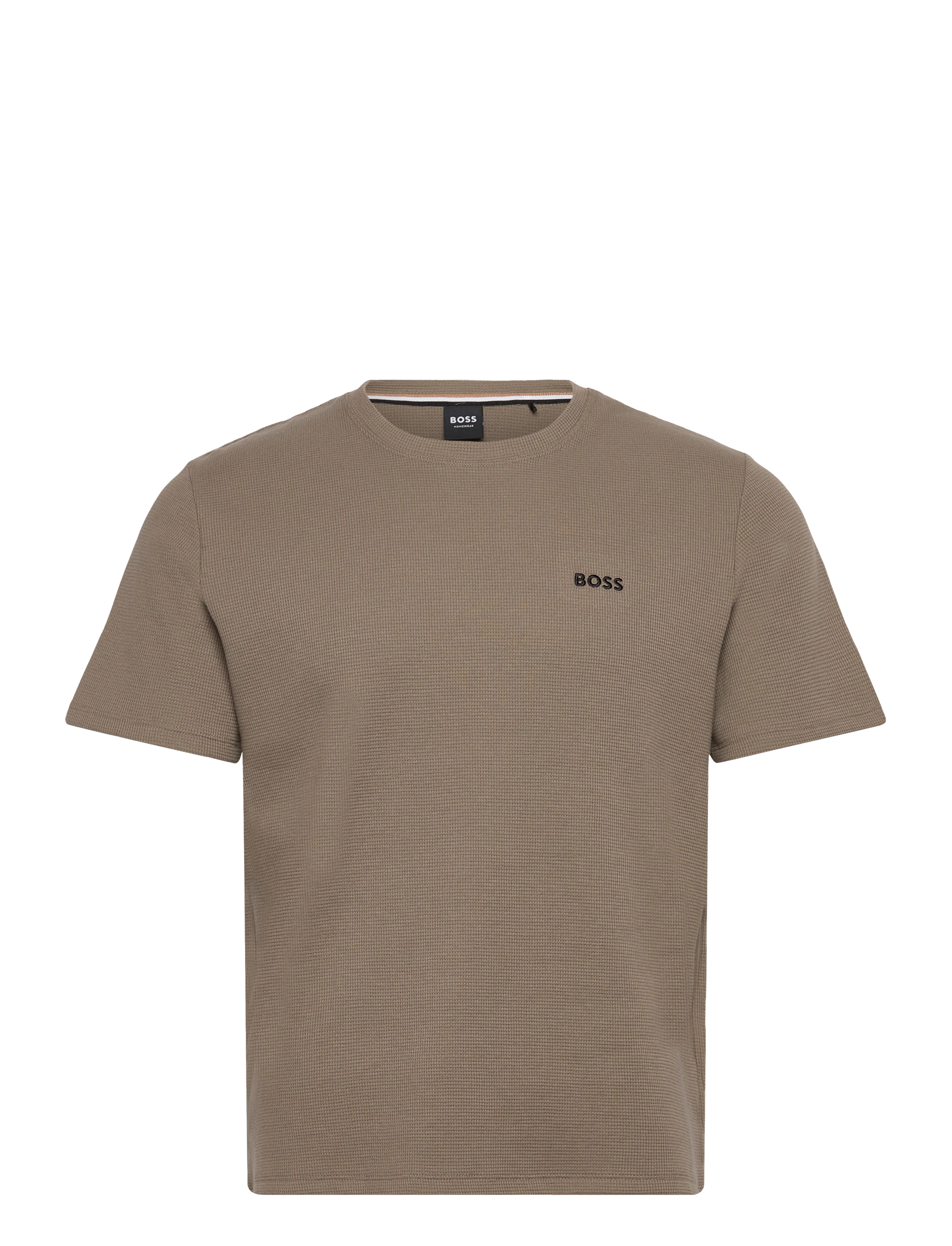 Waffle T-Shirt - OPEN BROWN