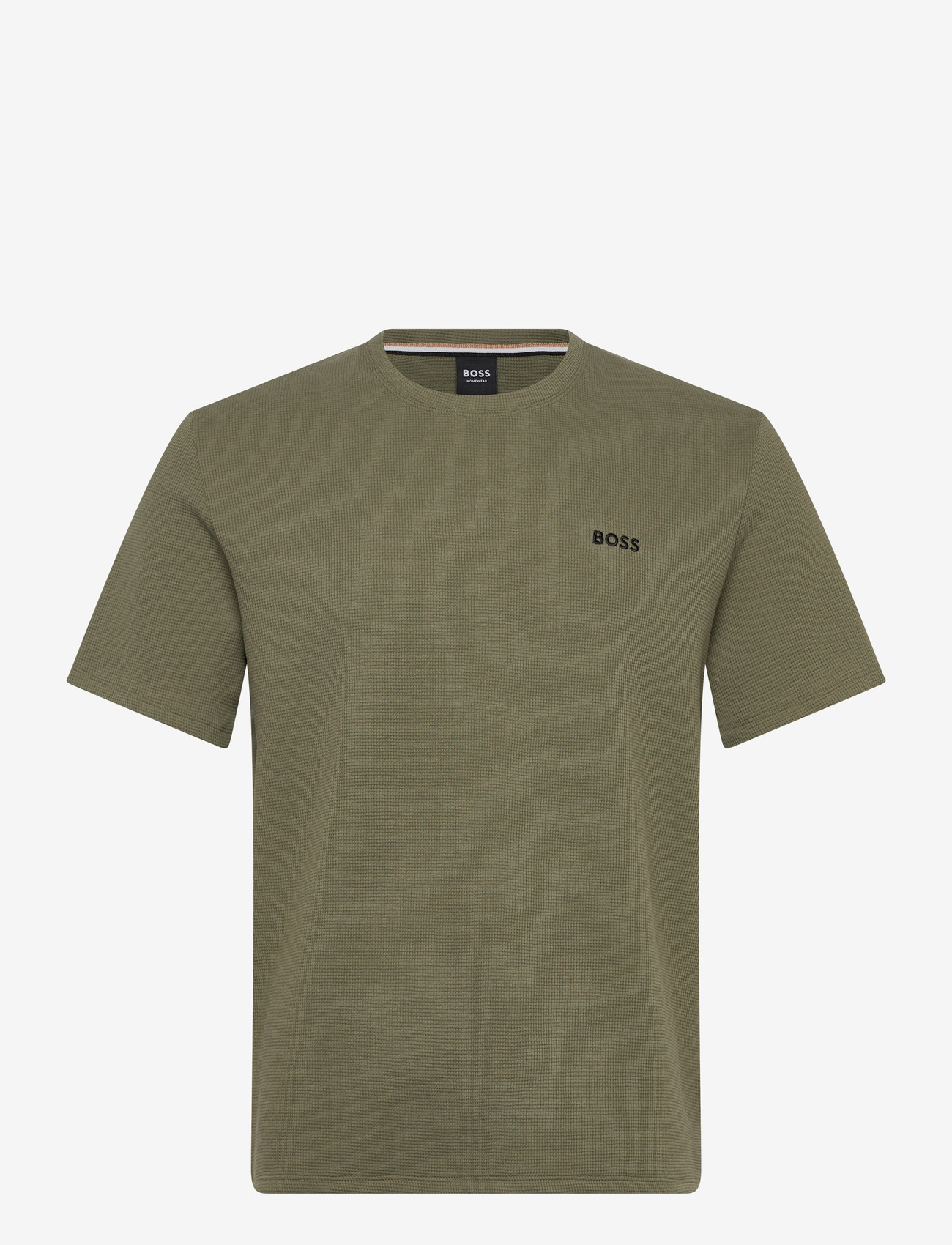 BOSS - Waffle T-Shirt - nattrøjer - open green - 0