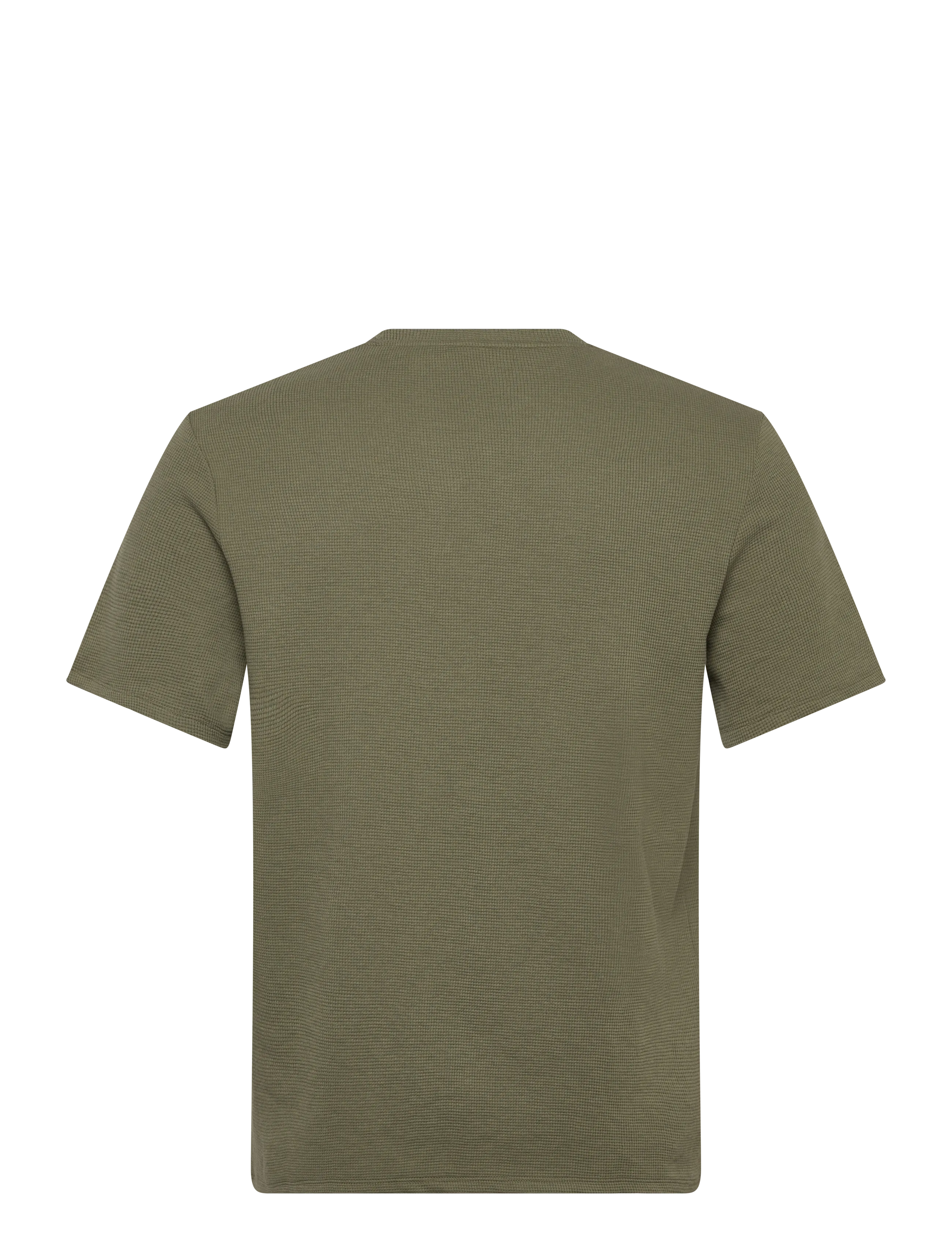 BOSS - Waffle T-Shirt - pyjama tops - open green - 1