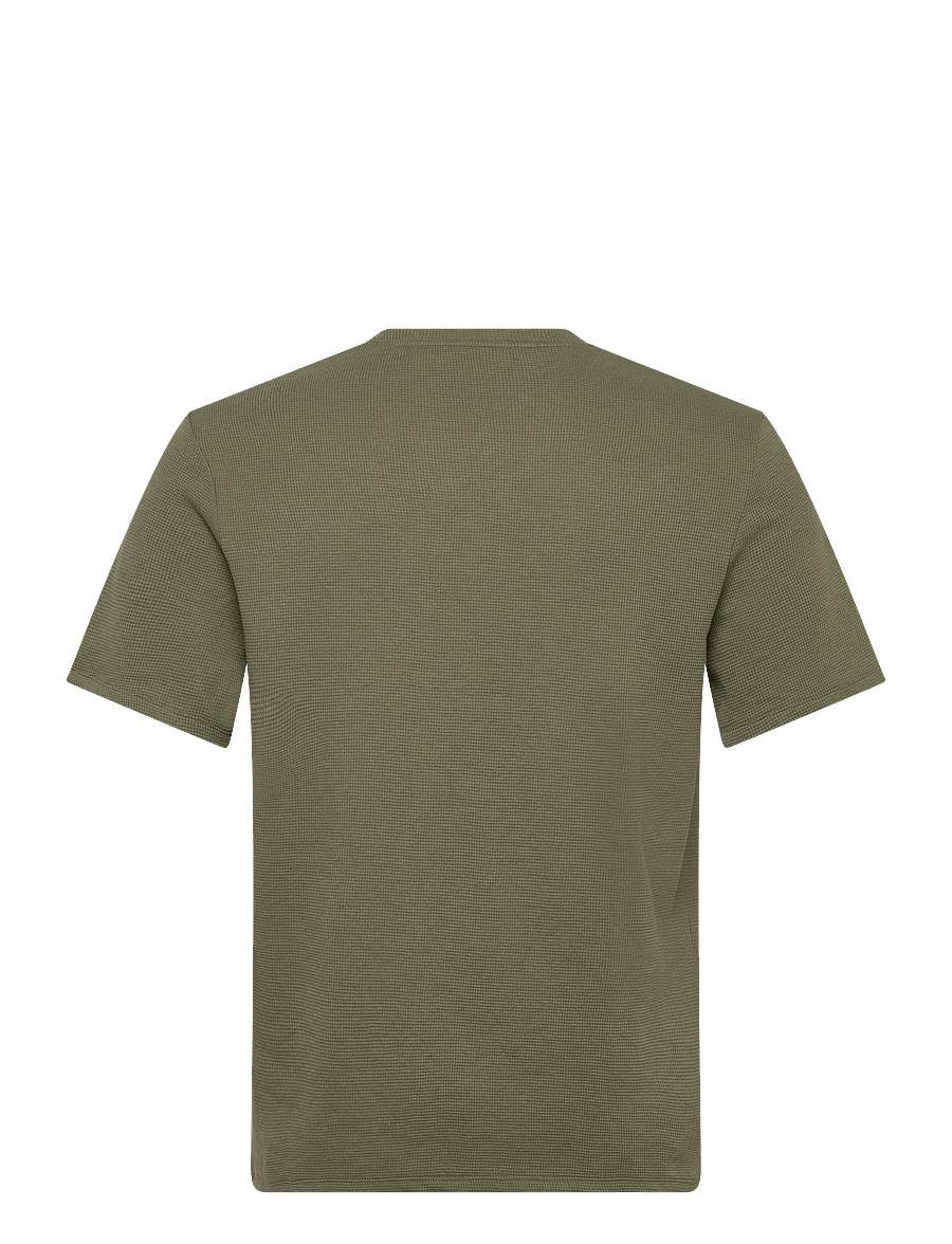 BOSS - Waffle T-Shirt - kurzärmelige t-shirts - open green - 1