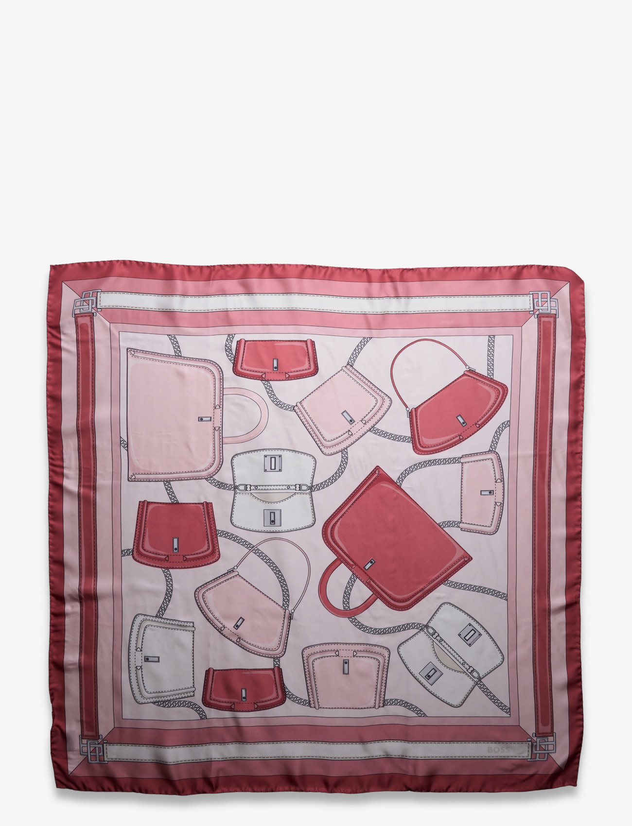 BOSS - Lainy_1_90*90 - schals - light/pastel red - 2