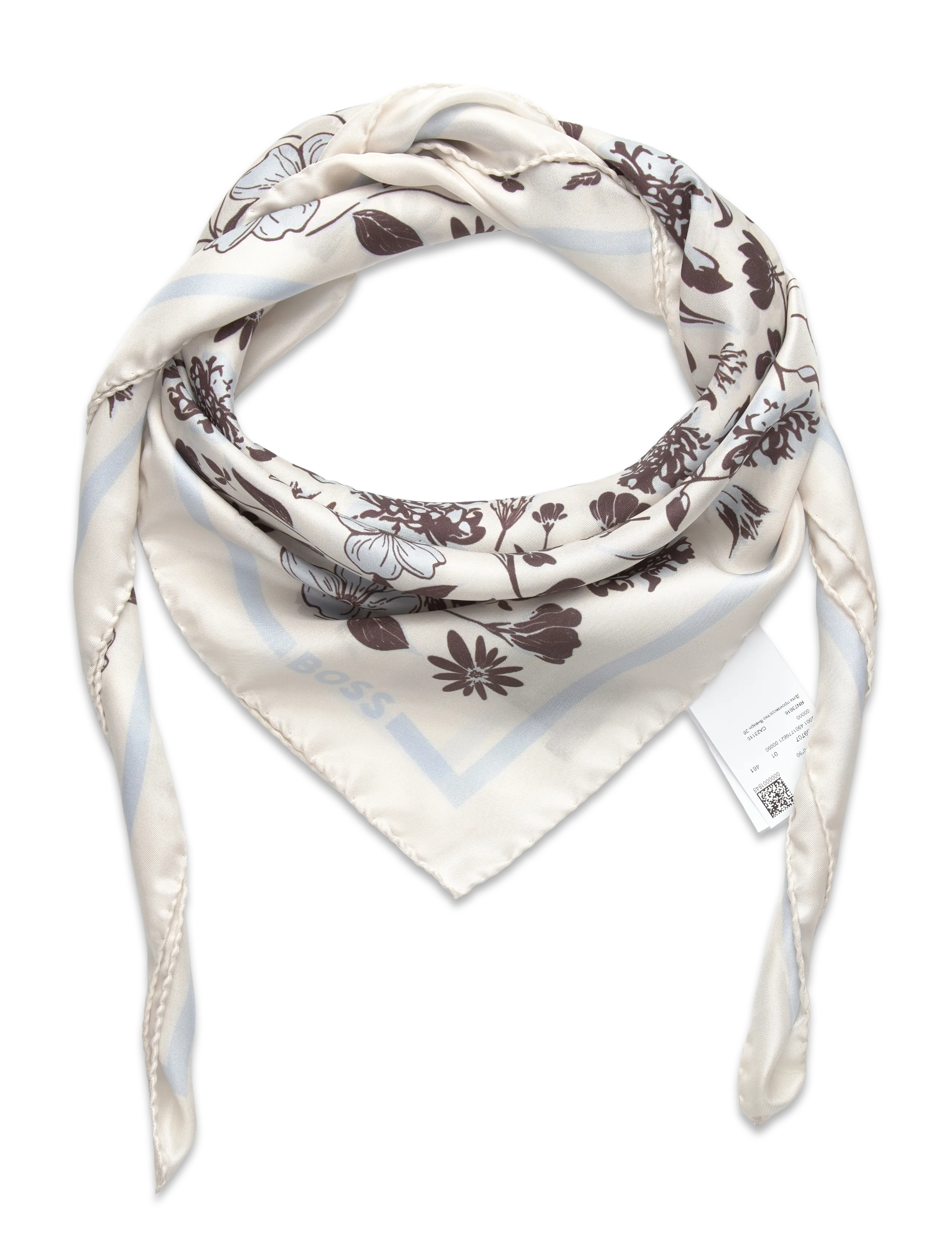 BOSS Lainy_1_90*90 - Accessories - OPEN BLUE / cream