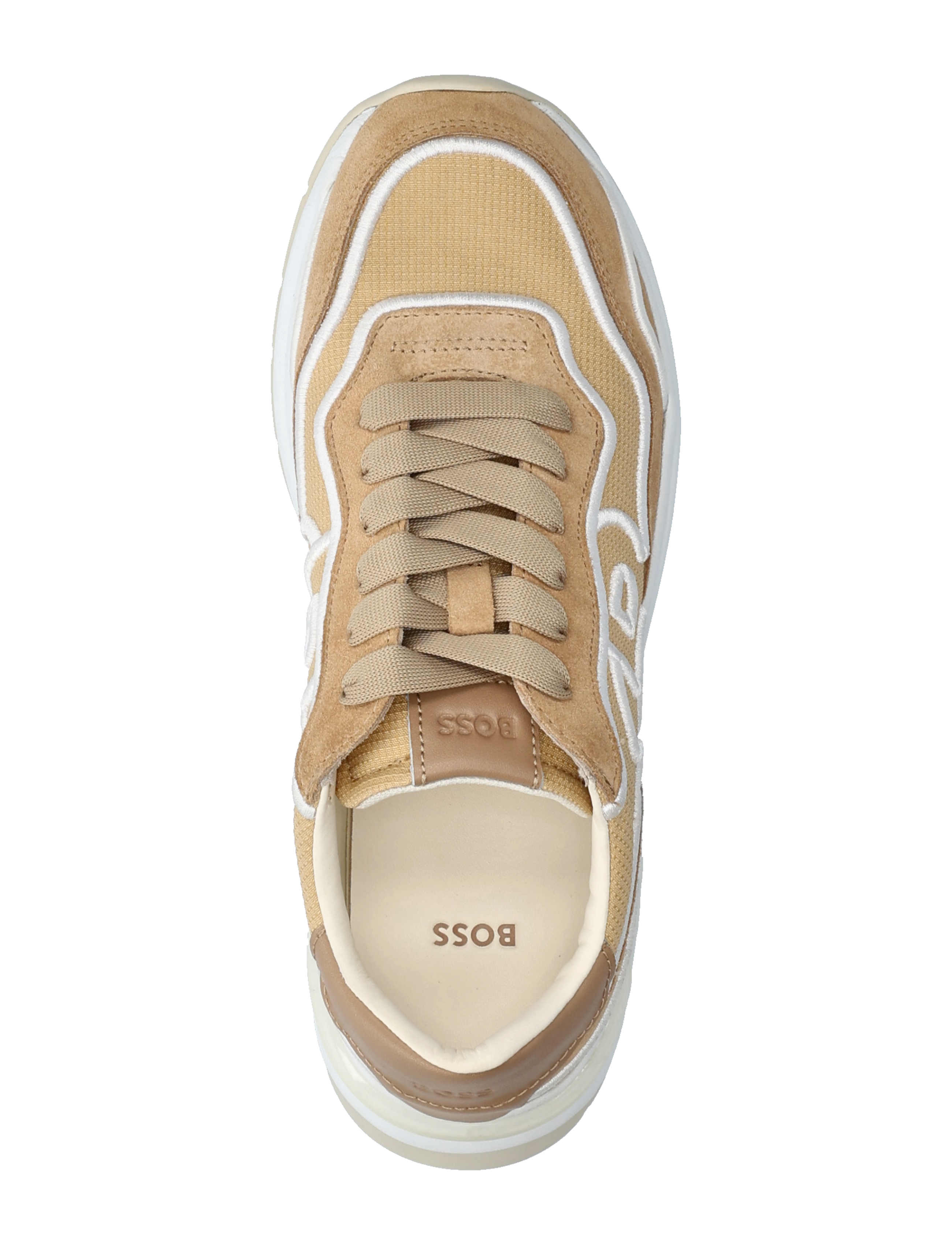 BOSS - Skylar_Runn_mxembBB - niedrige sneakers - medium beige - 3
