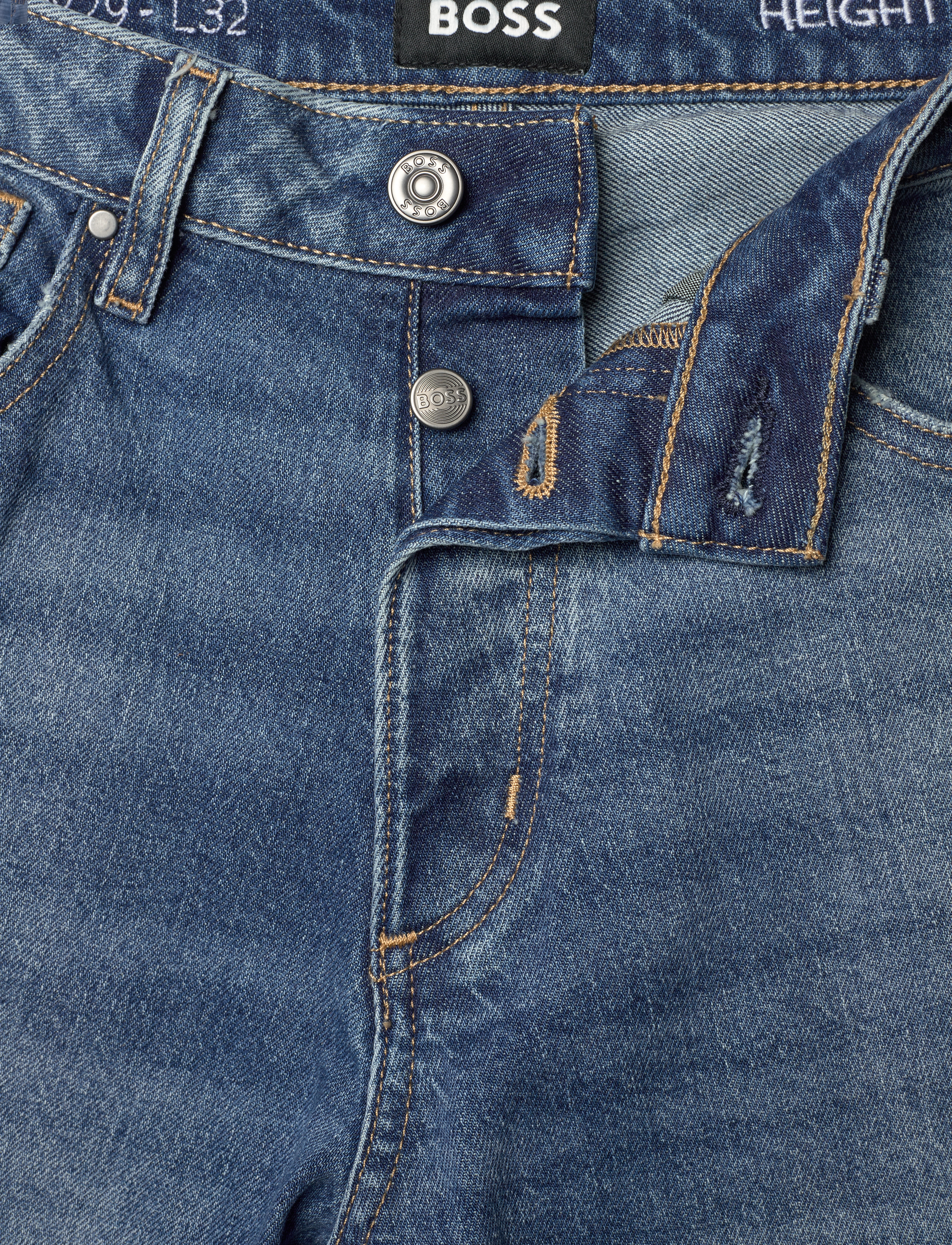BOSS - HEIGHT-CLASSIC JEAN - sirge säärega teksad - light/pastel blue - 3