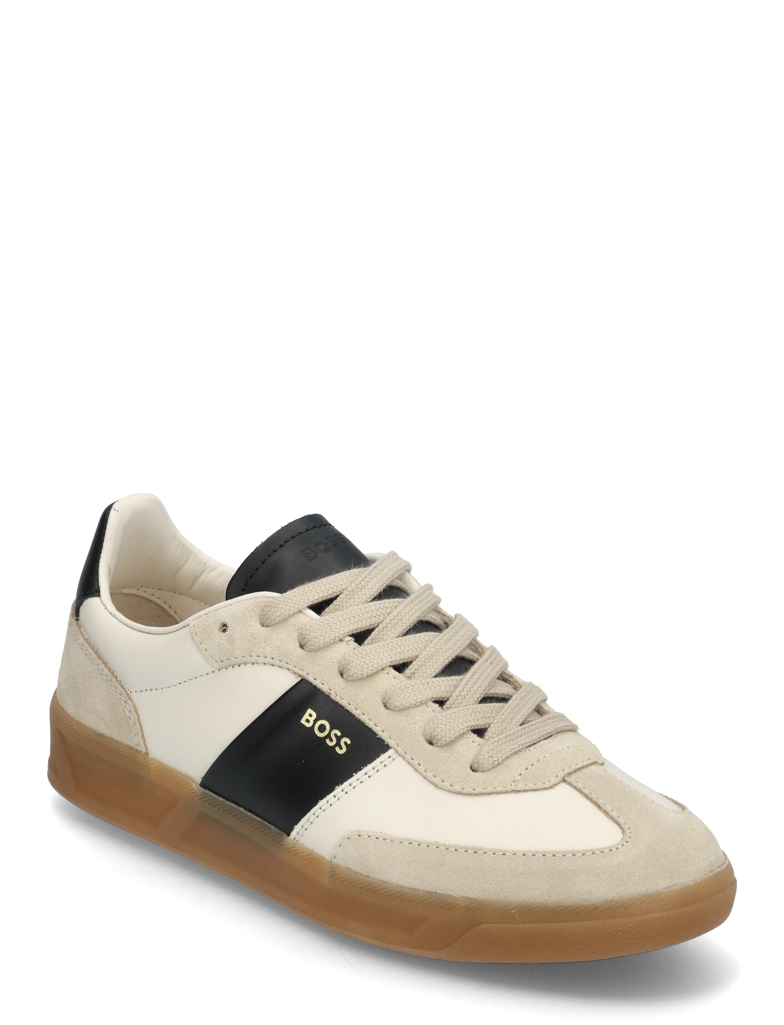 BOSS Brenta_Tenn_Ins1, Kvinder, Lave Sneakers, Beige, Str: 36