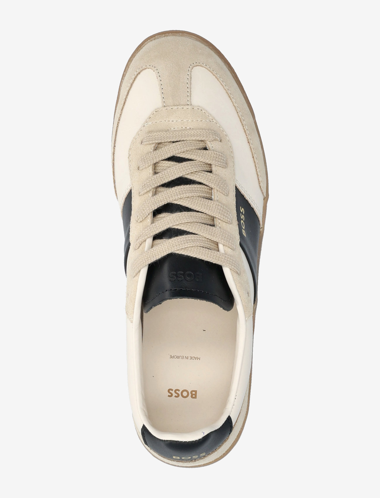 BOSS - Brenta_Tenn_ins1 - låga sneakers - medium beige - 3