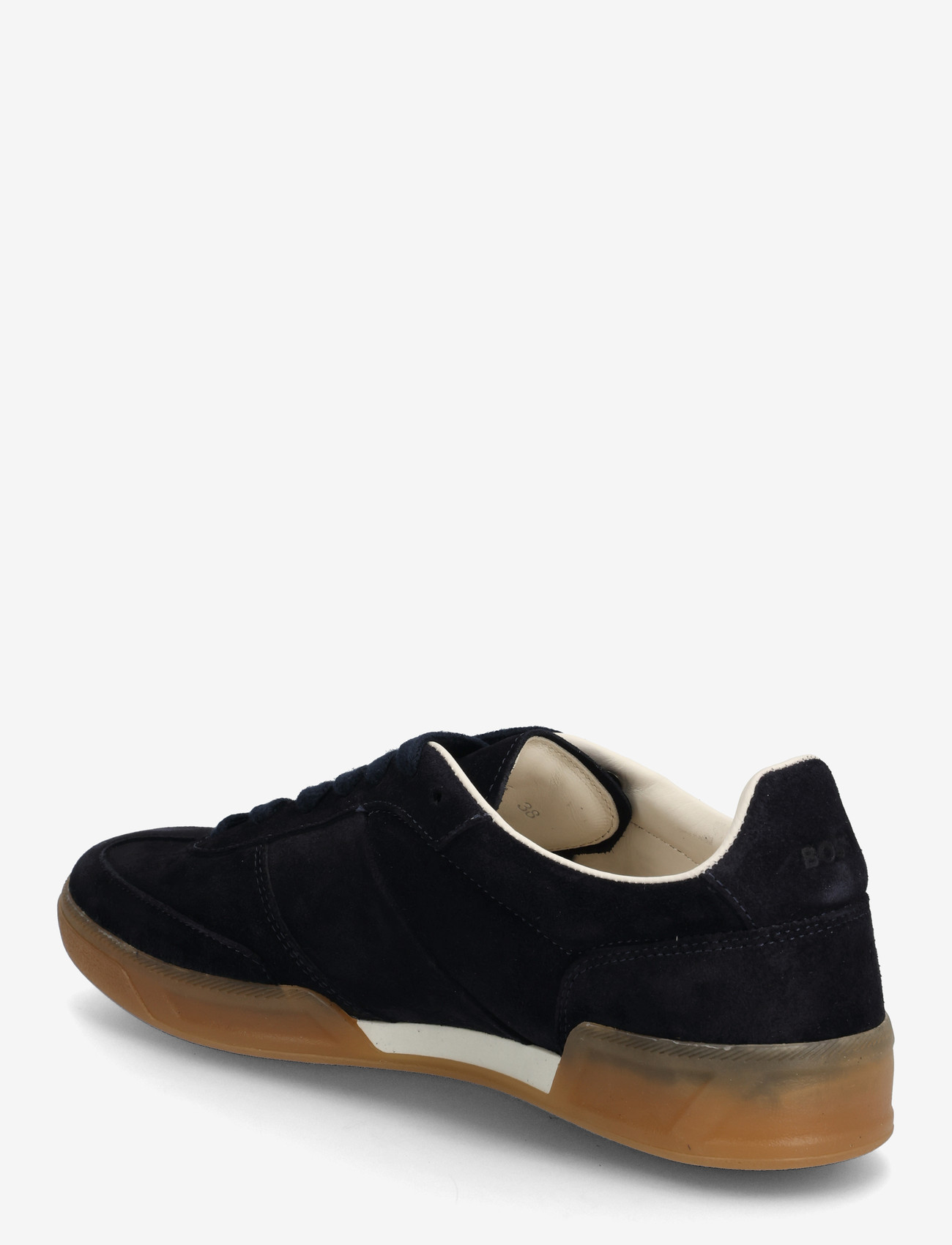 BOSS - Brenta_Tenn_fullsd - lágir strigaskór - dark blue - 2
