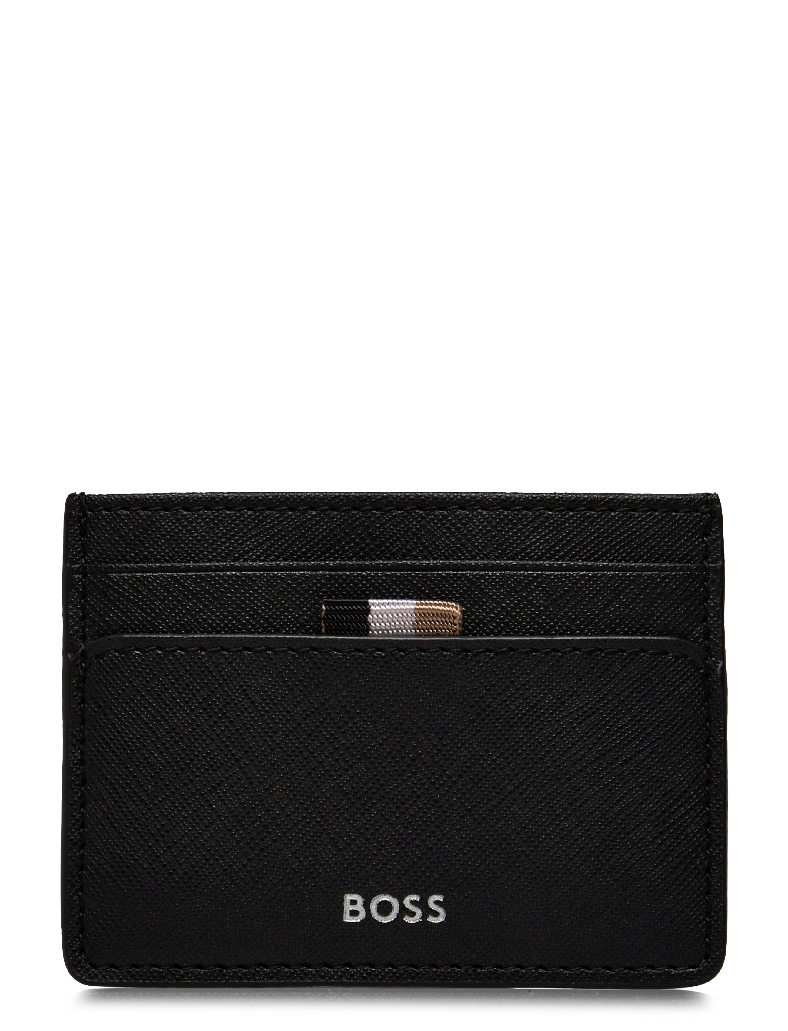 BOSS Zair_Card Holder N., One Size, Wallets, Schwarz - Cardholder, Männerswear