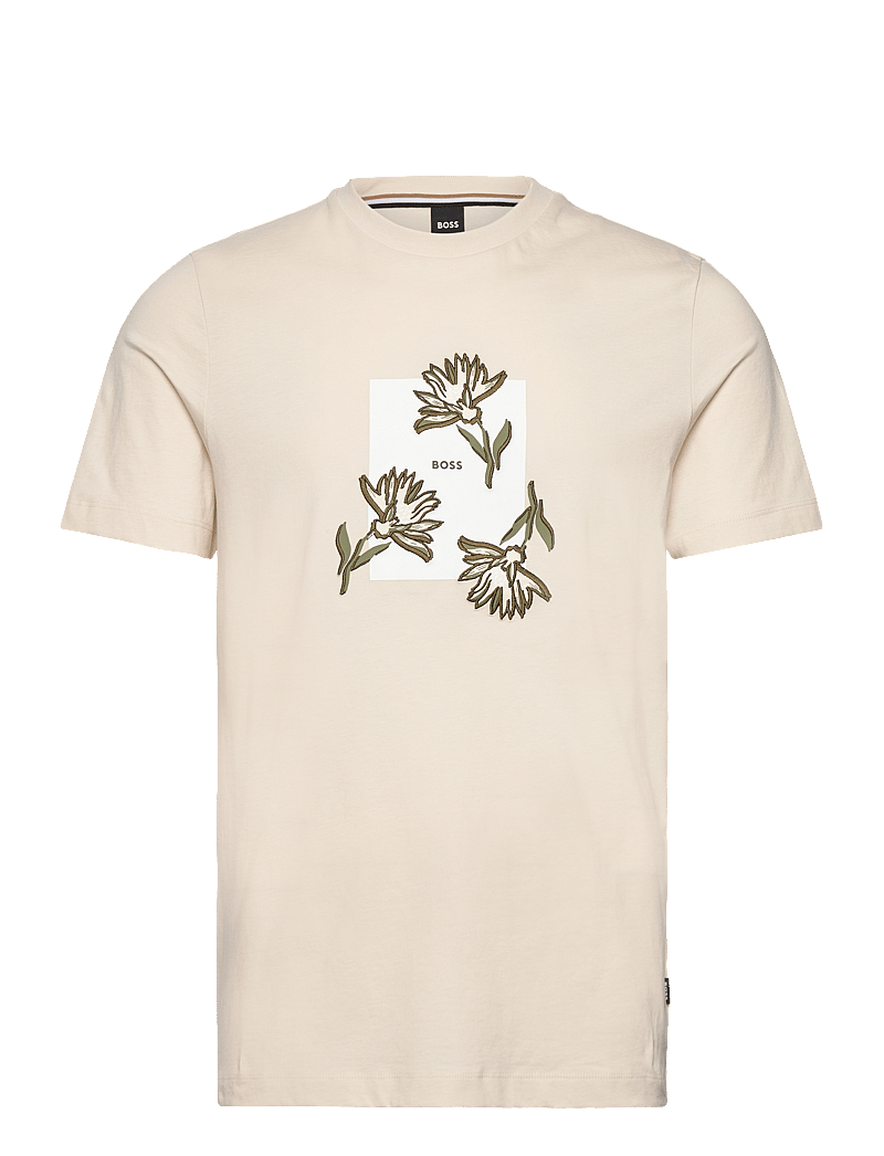 BOSS - C-Thompson 13 - kortärmade t-shirts - open white - 0