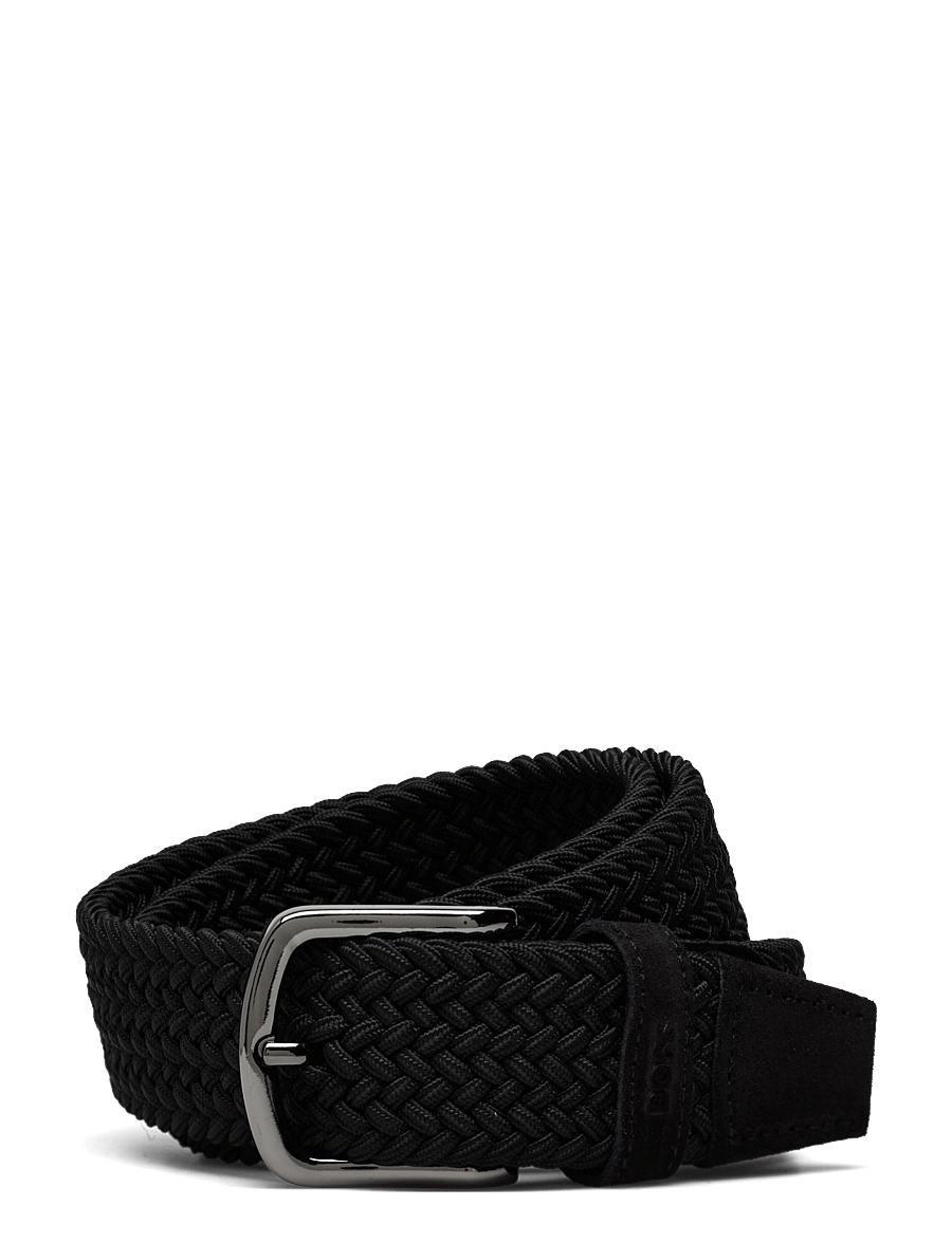 BOSS - Sash-WnE-Sd_Sz35 - geflochtene gürtel - black - 0