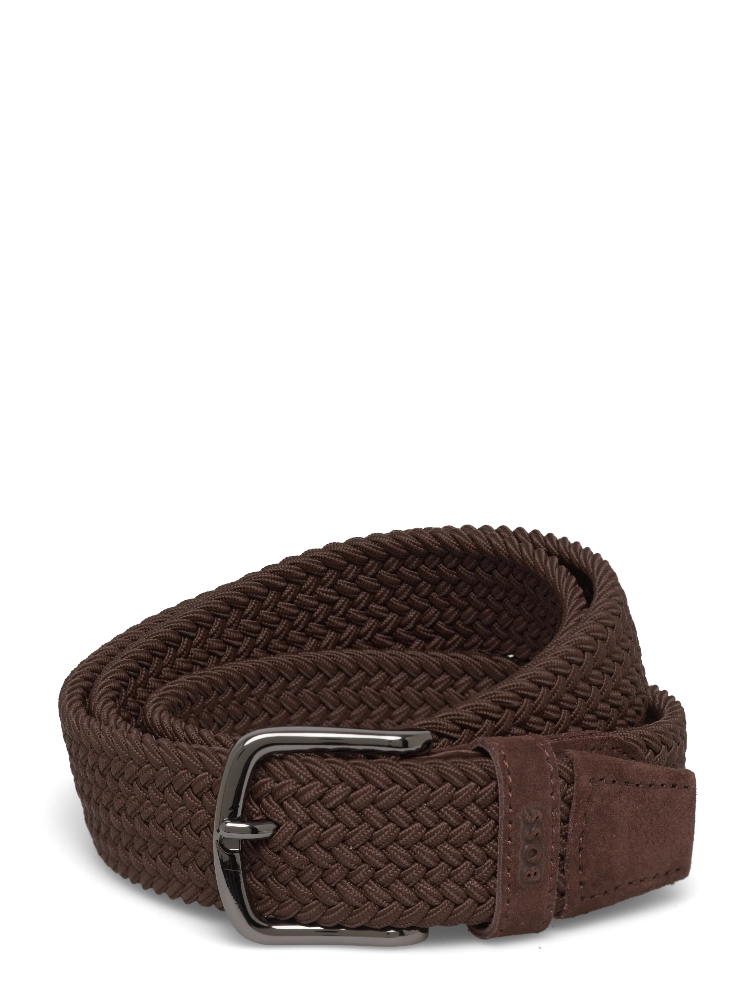 BOSS Sash-Wne-Sd_Sz35, 95, Brown, Bælter > Flettet Bælte, Herre