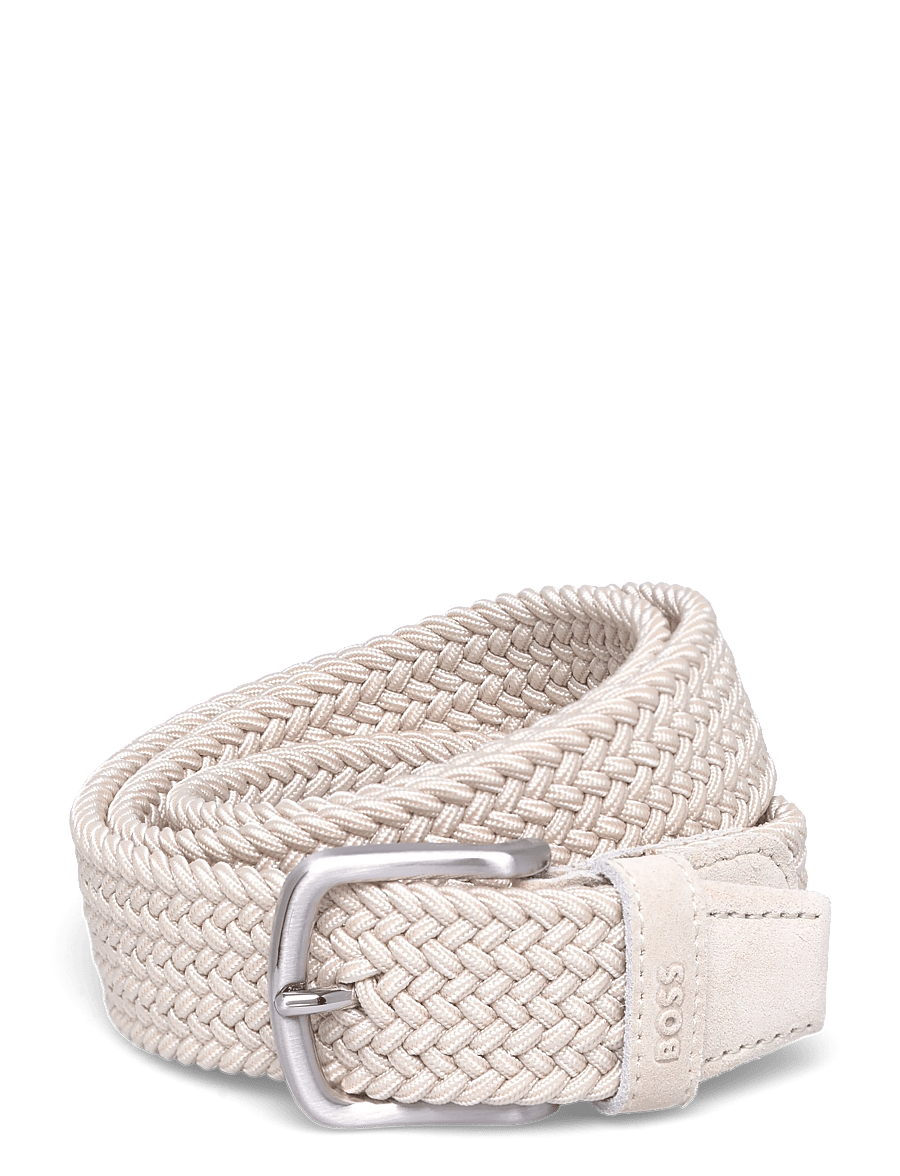 BOSS - Sash-WnE-Sd_Sz35 - punutud vööd - open beige - 0