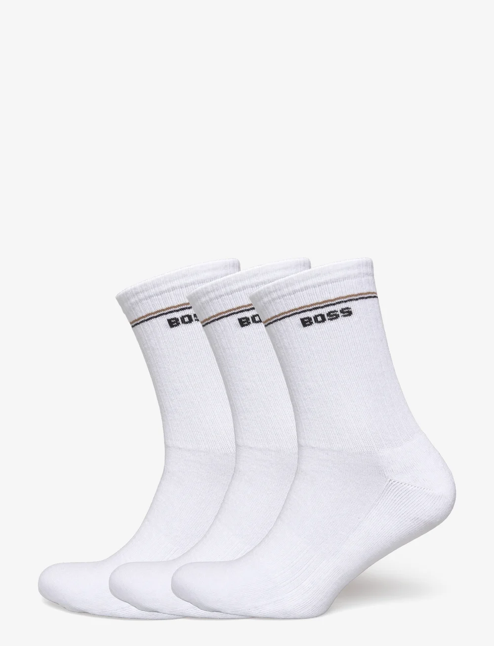 BOSS - 3P QS Iconic CC SP W - chaussettes - white - 0