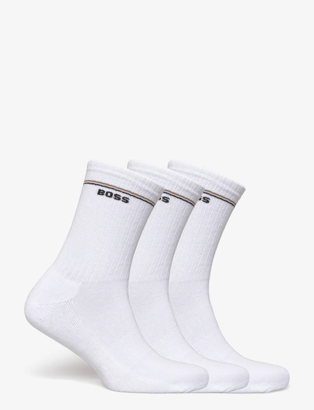 BOSS - 3P QS Iconic CC SP W - chaussettes - white - 1