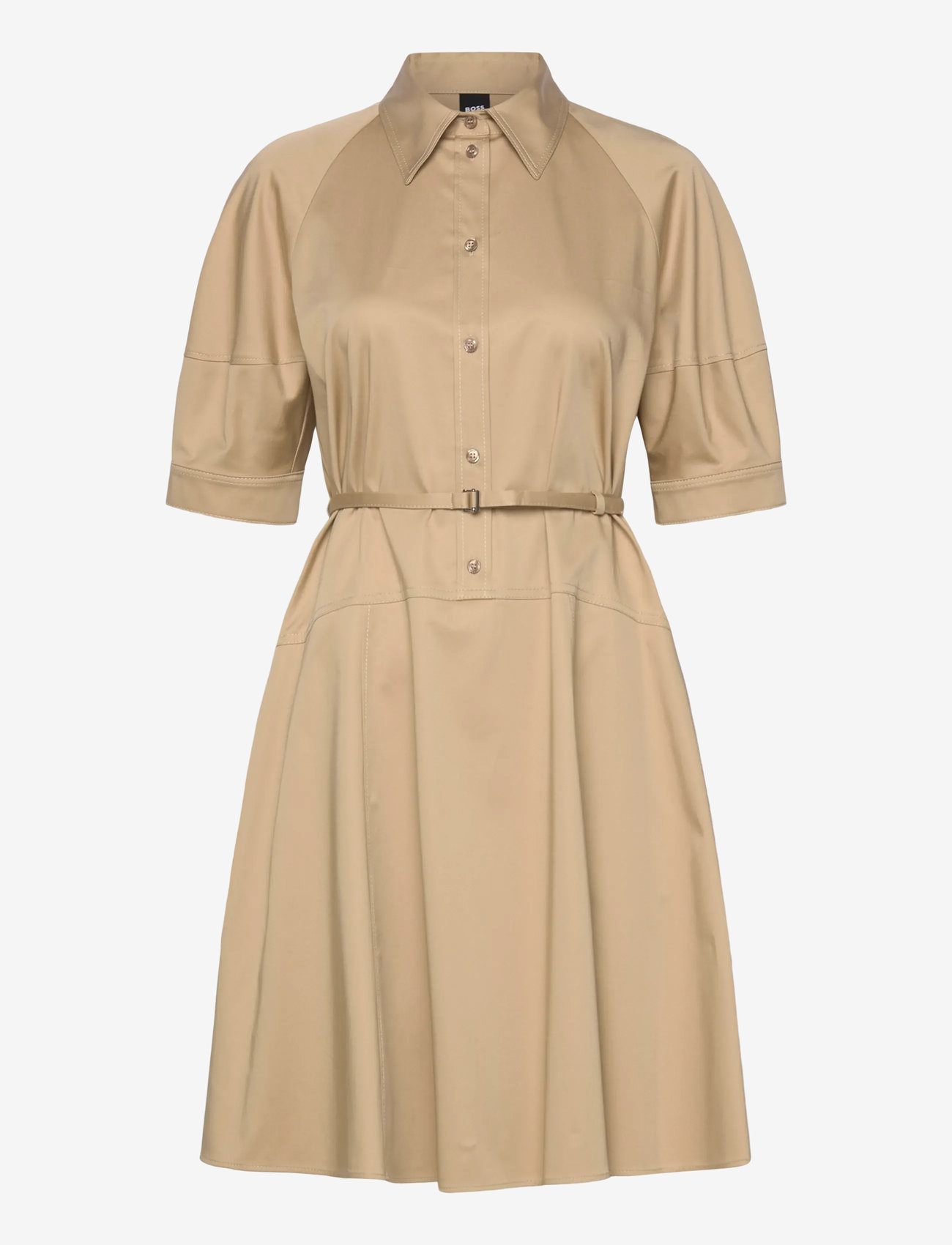 BOSS - Delaurena - hemdkleider - medium beige - 0