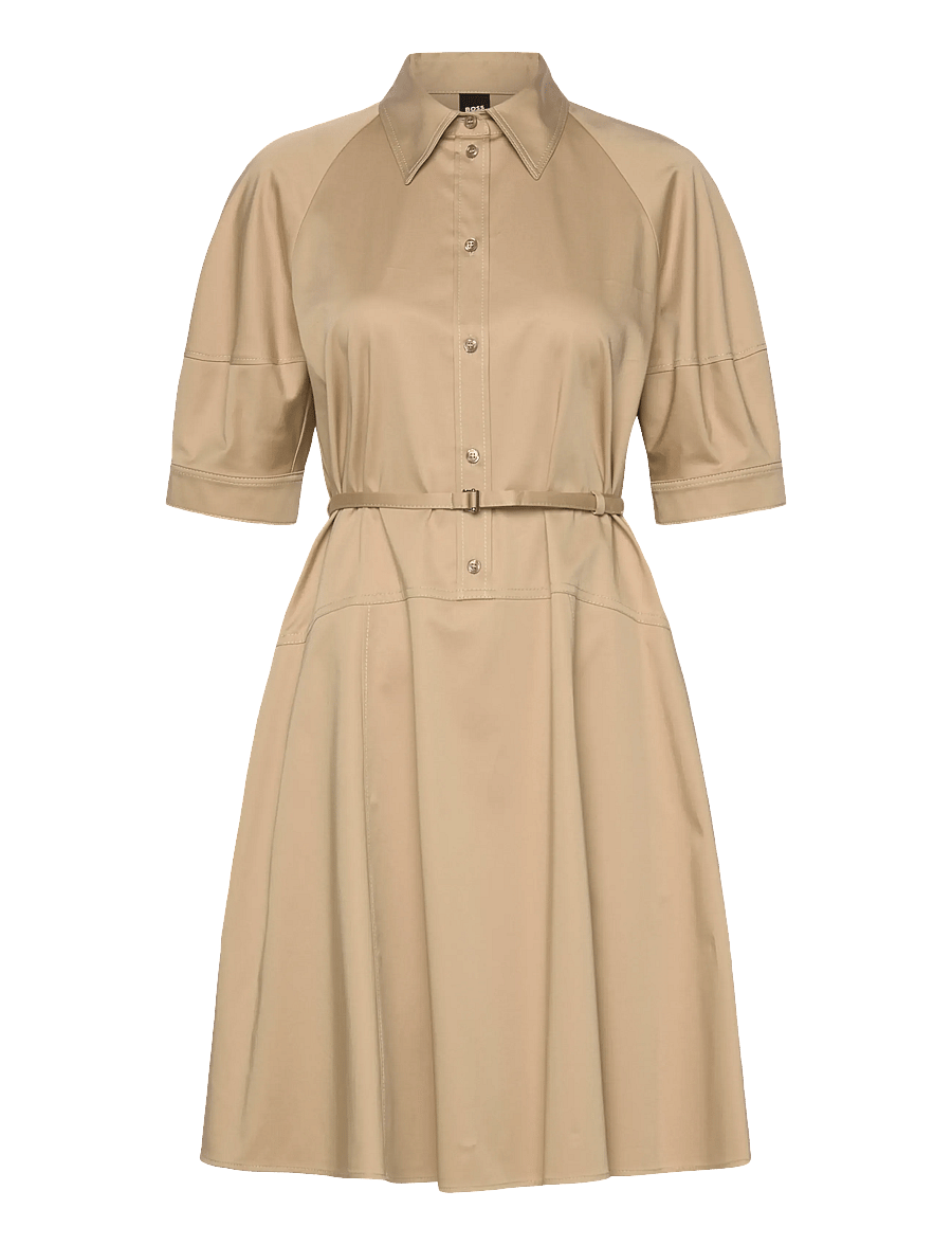 BOSS - Delaurena - hemdkleider - medium beige - 0