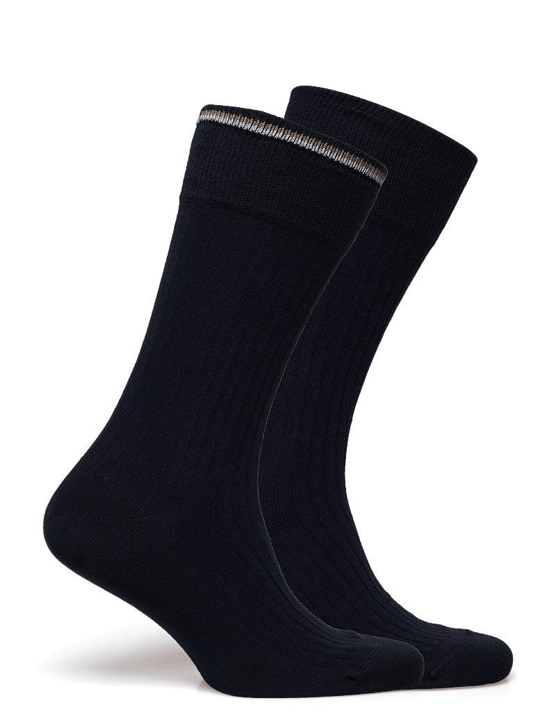 BOSS - 2P RS Light rib CC - klassikalised sokid - dark blue - 1