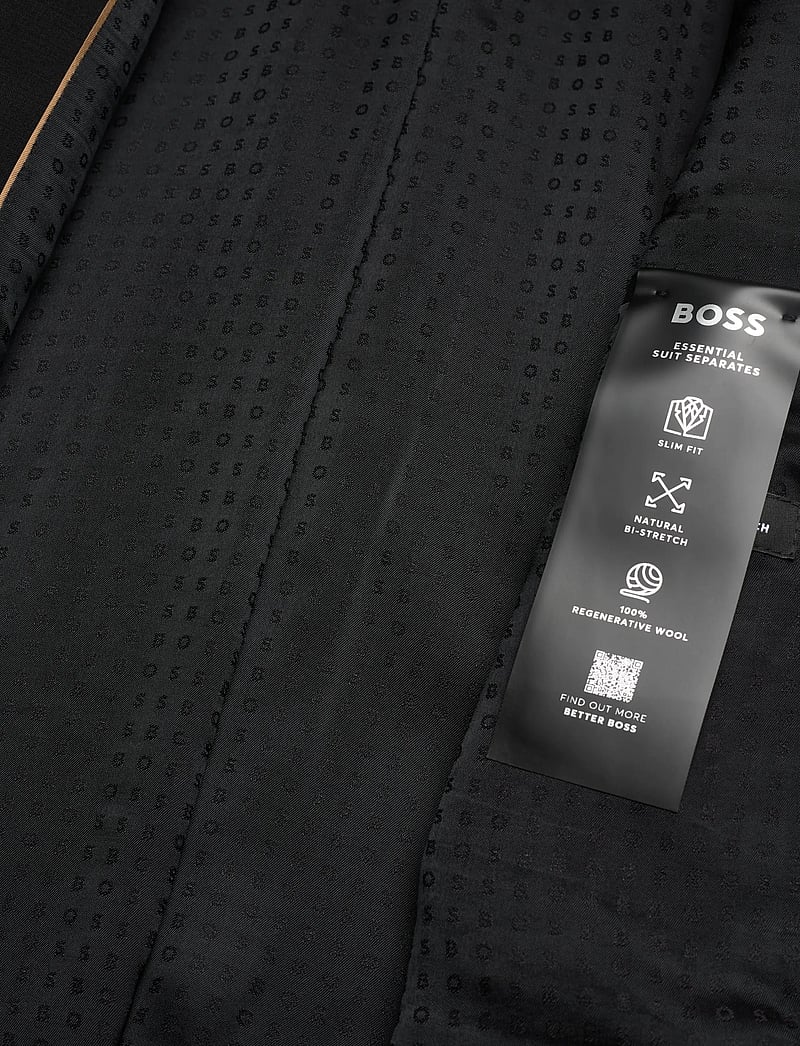 BOSS - H-Huge-S-MM-251 - Ühe rinnatisega pintsakud - black - 4