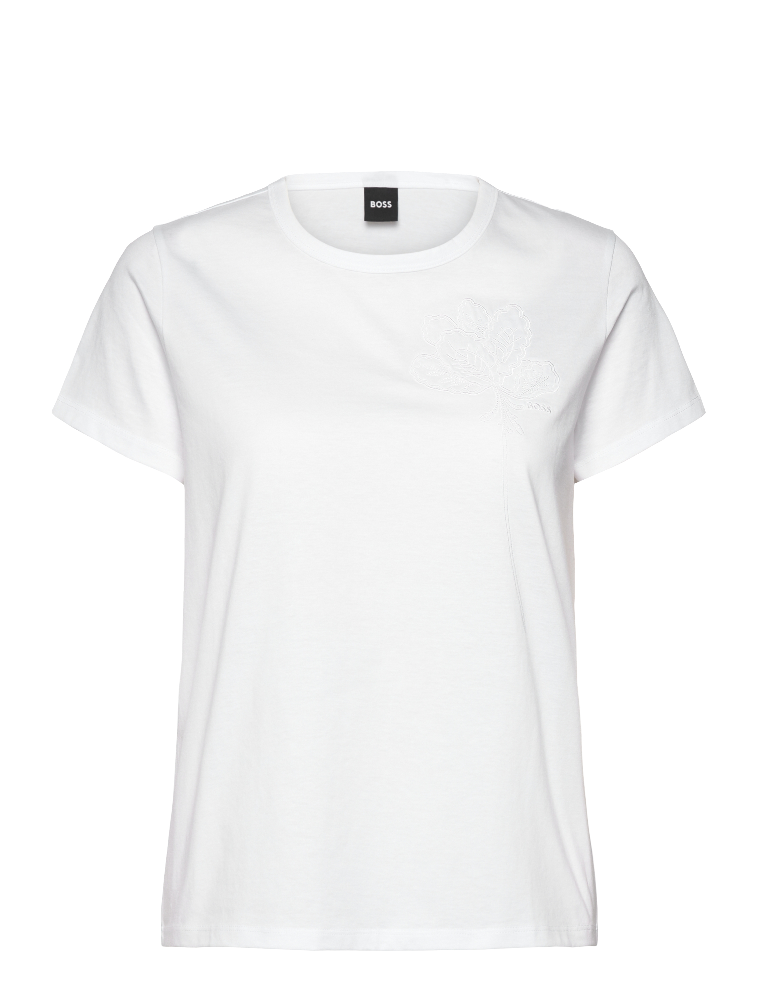 BOSS Eventsa7, L, T-shirts & Oberteile, Weiß - Short-sleeved, Frauen
