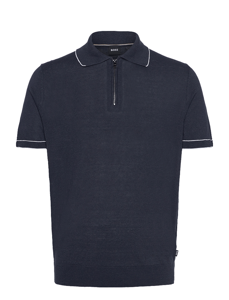 BOSS - H-Jiovanotto - short-sleeved polos - dark blue - 0