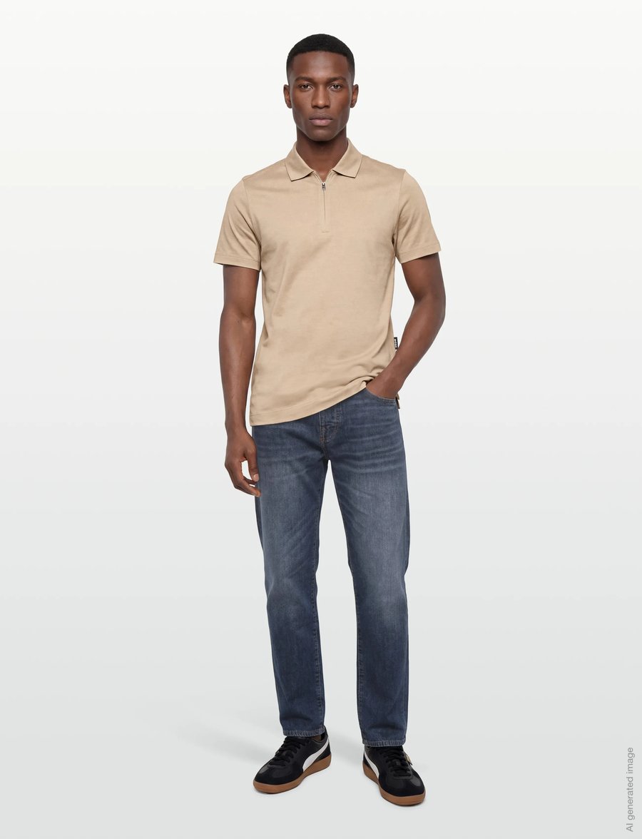 BOSS - H-Paras 50 - kurzärmelig - open beige - 0