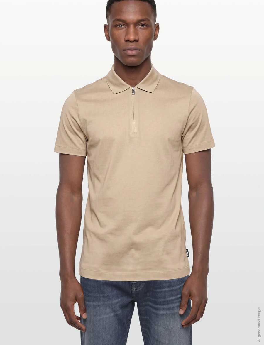 BOSS - H-Paras 50 - kurzärmelig - open beige - 3
