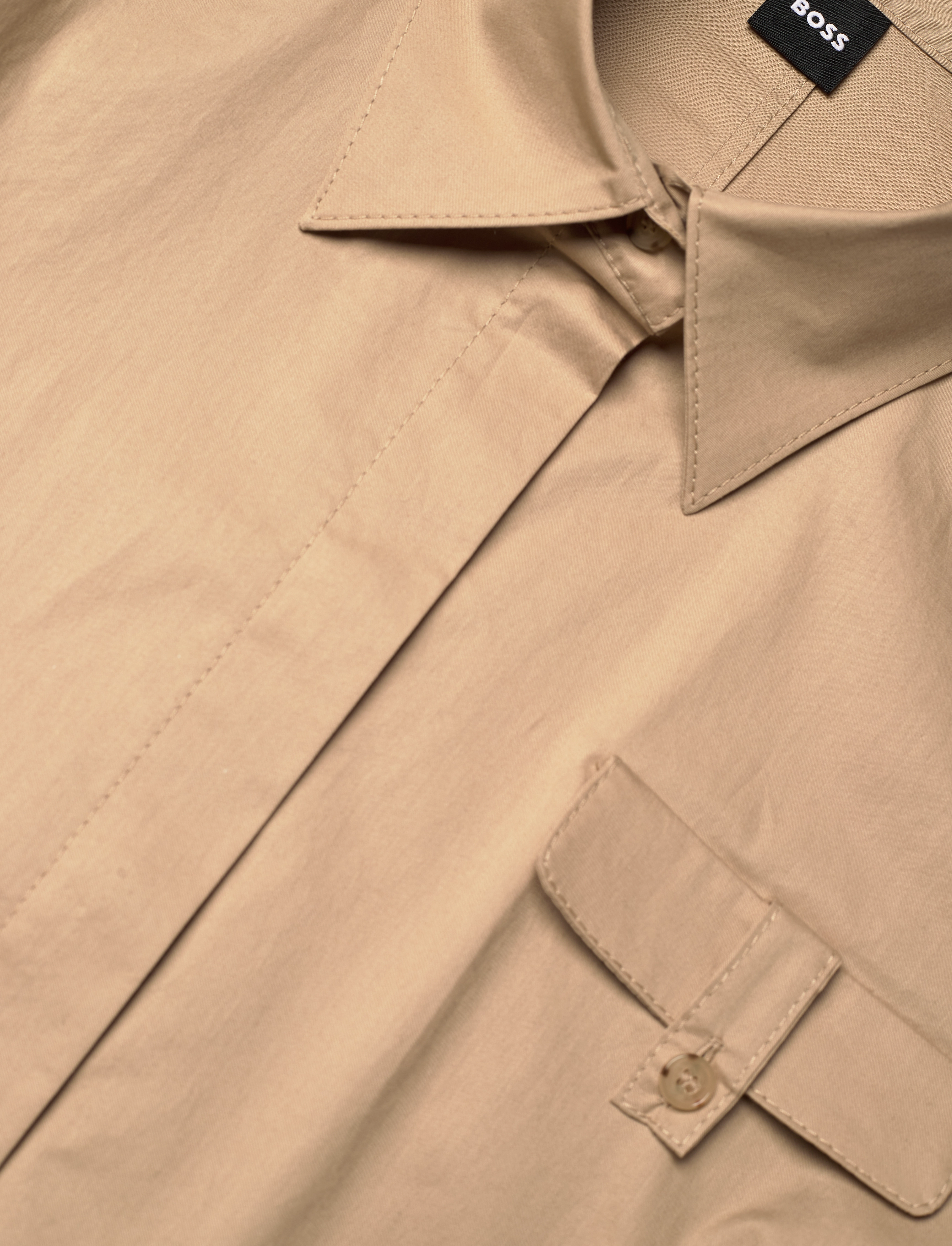 BOSS - Dirisia - skjortklänningar - medium beige - 2