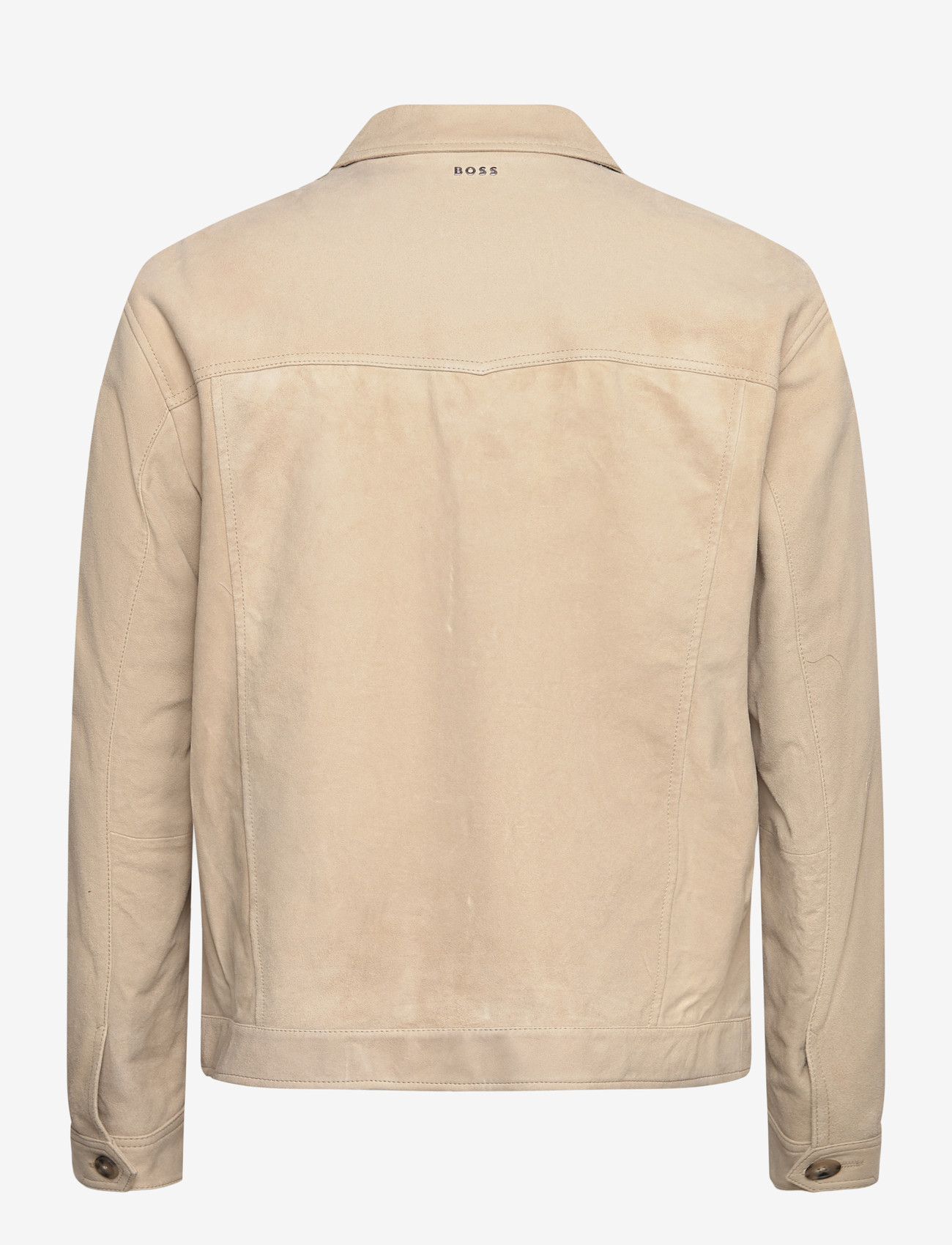 BOSS - C-Merak1 - leather jackets - open beige - 1