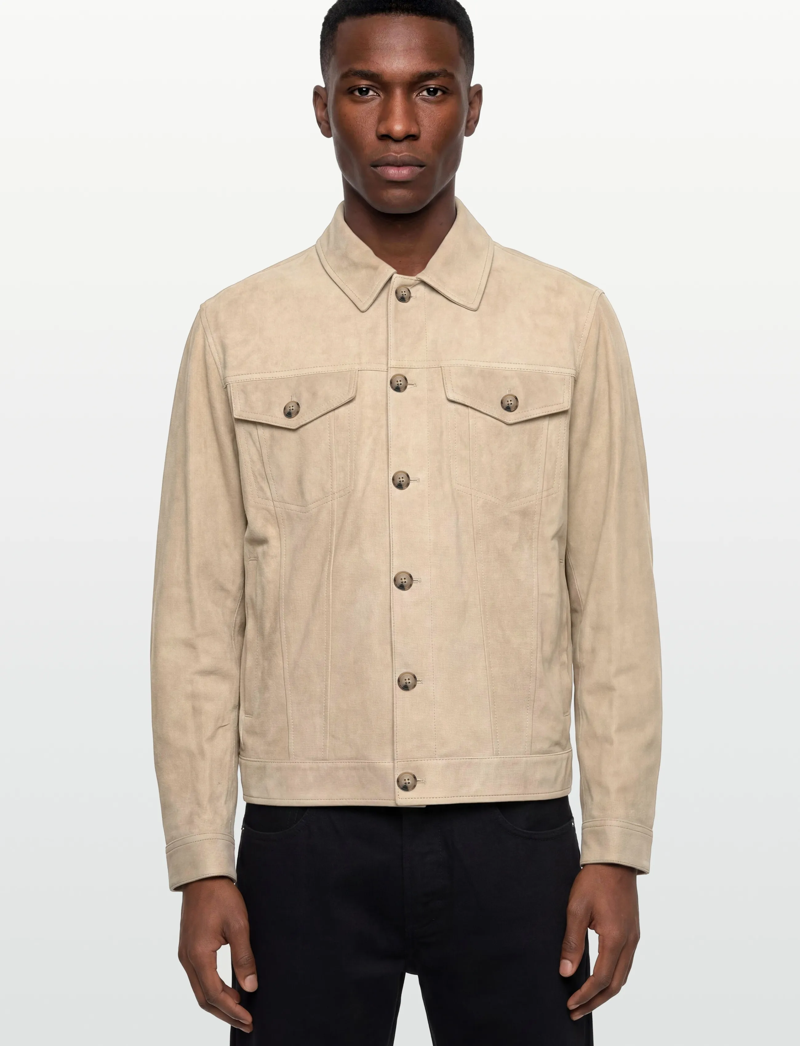 BOSS - C-Merak1 - bovenkleding - open beige - 3