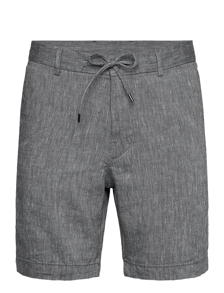 BOSS - C-Kane-RDS-Shorts - linen shorts - dark blue - 0